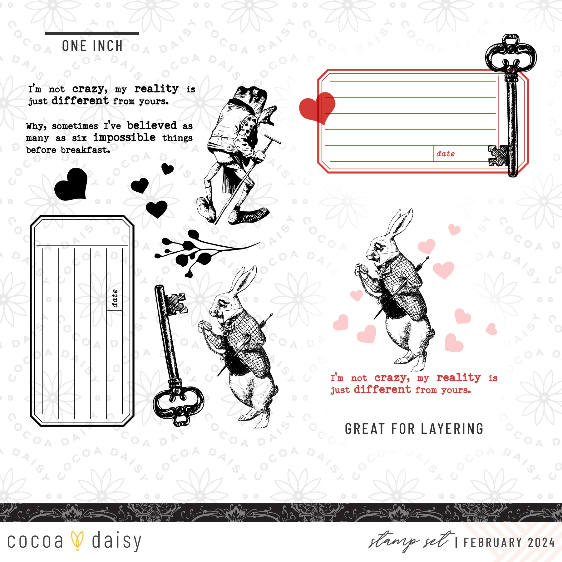Wonderland Traveler's Notebook Kit February 2024