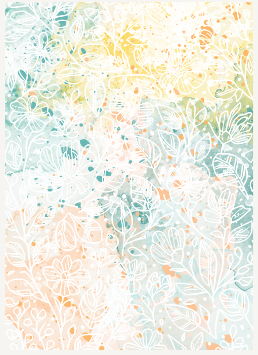 Flourish "Watercolor Floral" Stationery Kit Overlay - May 2025