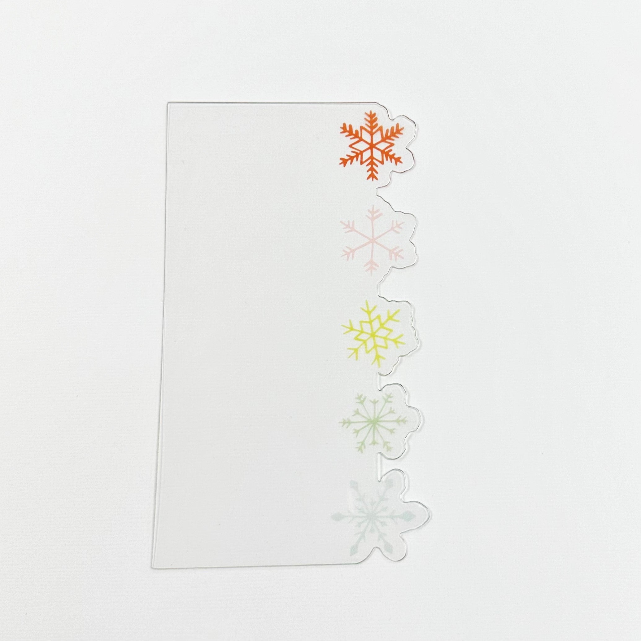 Let it Snow Acrylic Bookmark - December 2023