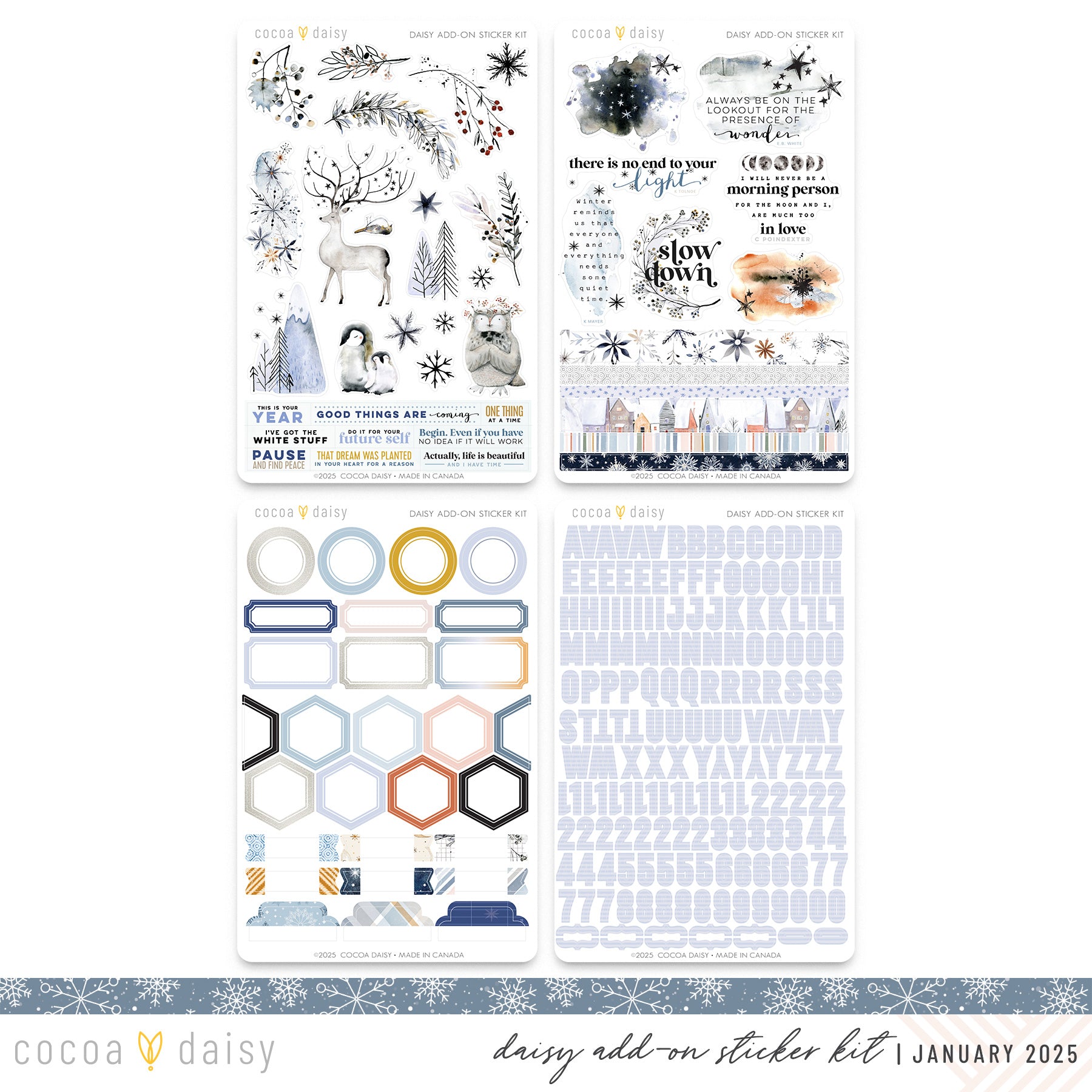 Daisy Add On Sticker Kit Subscription - 1 month