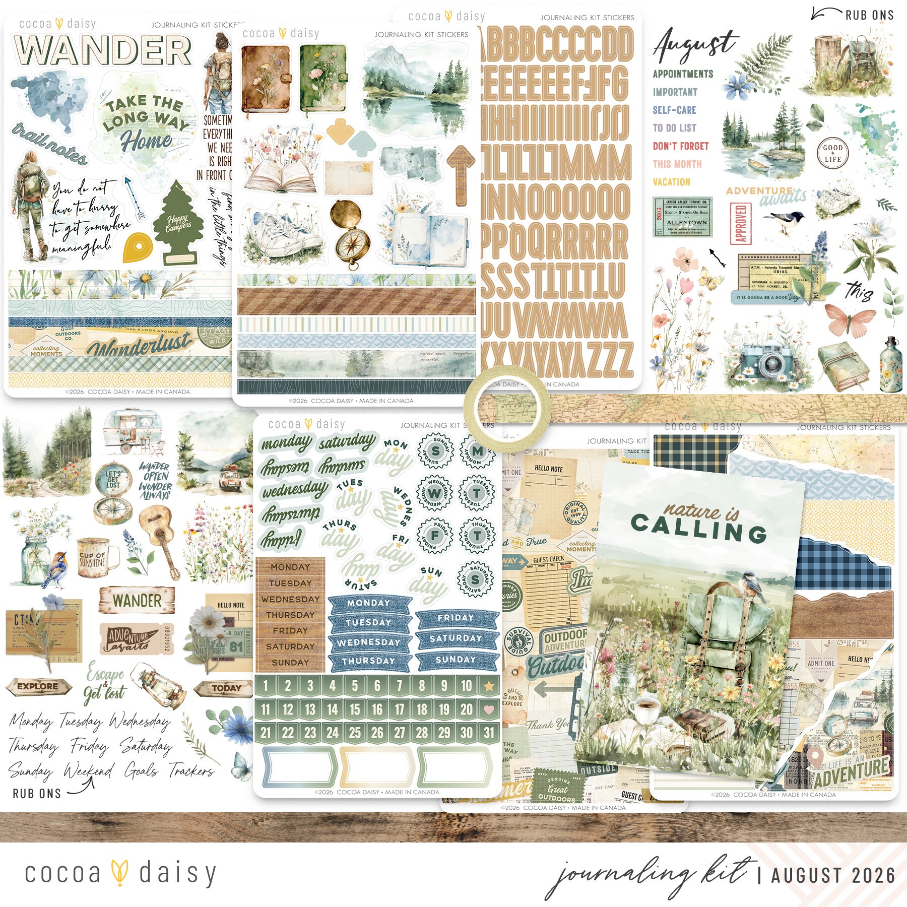 Journaling Kit Subscription - 1 month