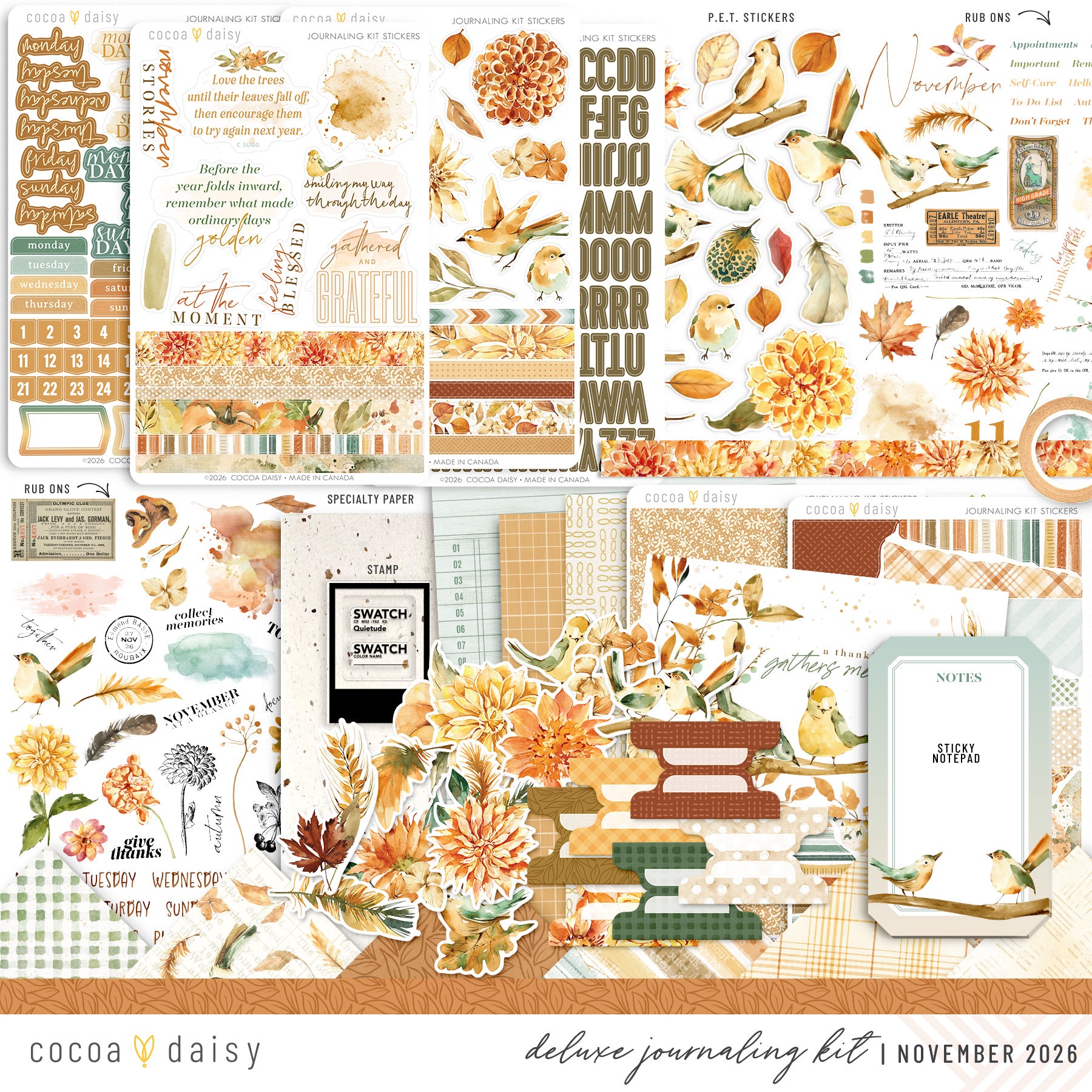 Deluxe Journaling Kit Subscription - 1 month