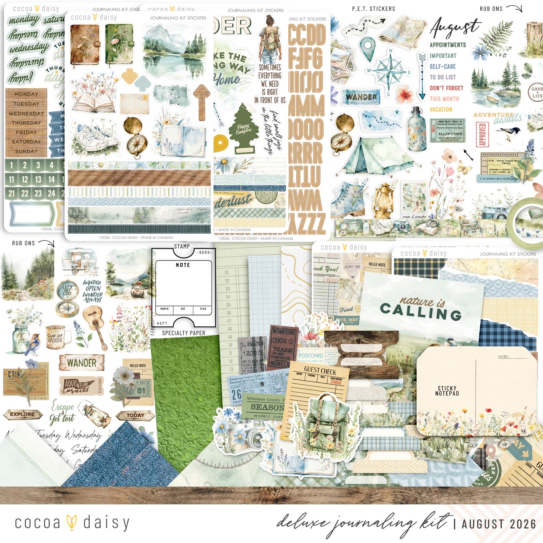 Deluxe Journaling Kit Subscription - 1 month
