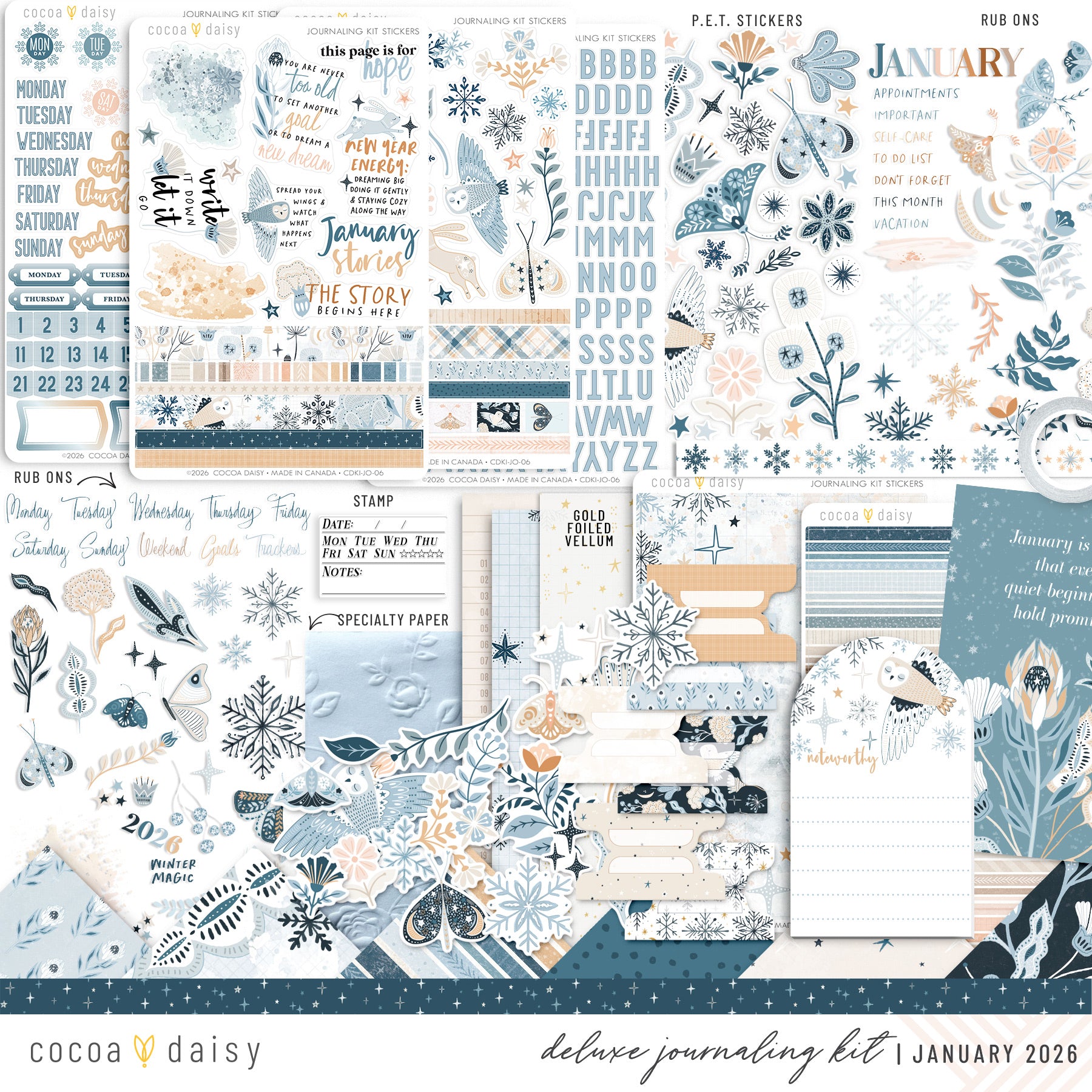 Deluxe Journaling Kit Subscription - 1 month