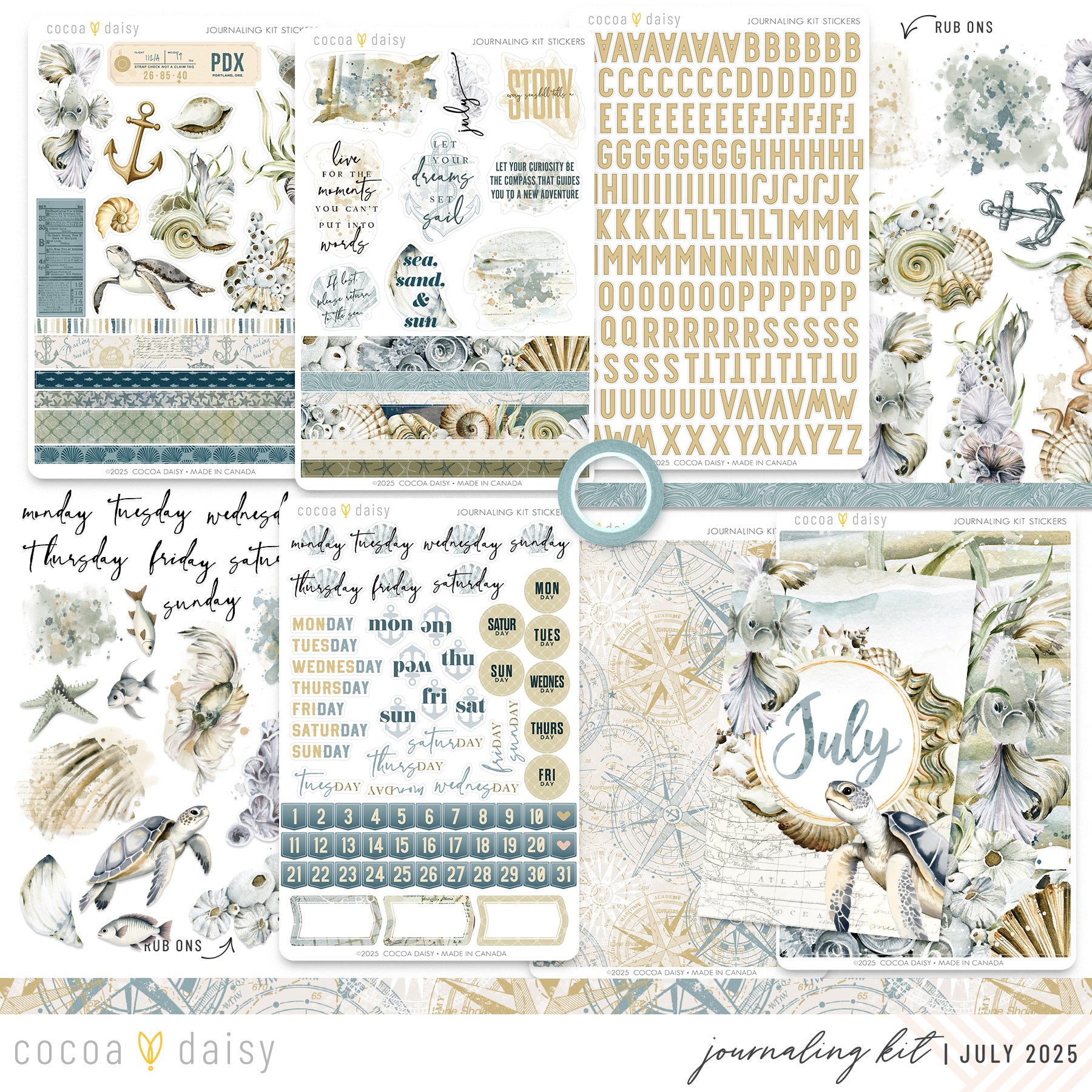 Journaling Kit Subscription - 1 month