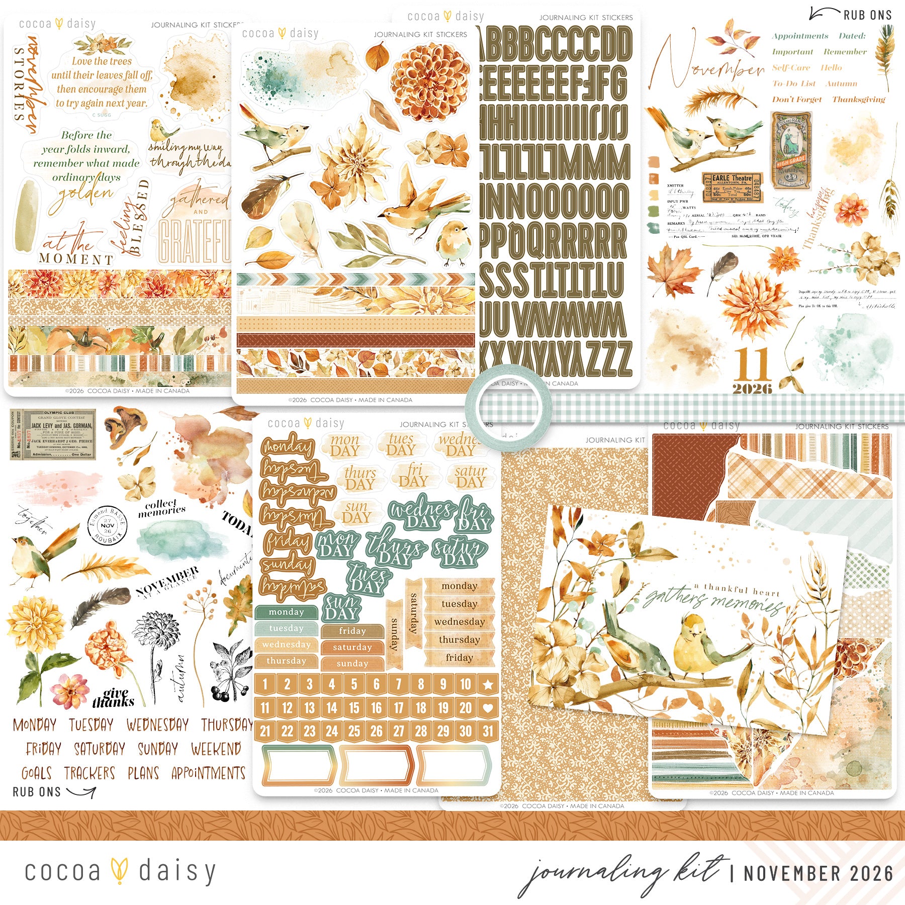 Journaling Kit Subscription - 1 month