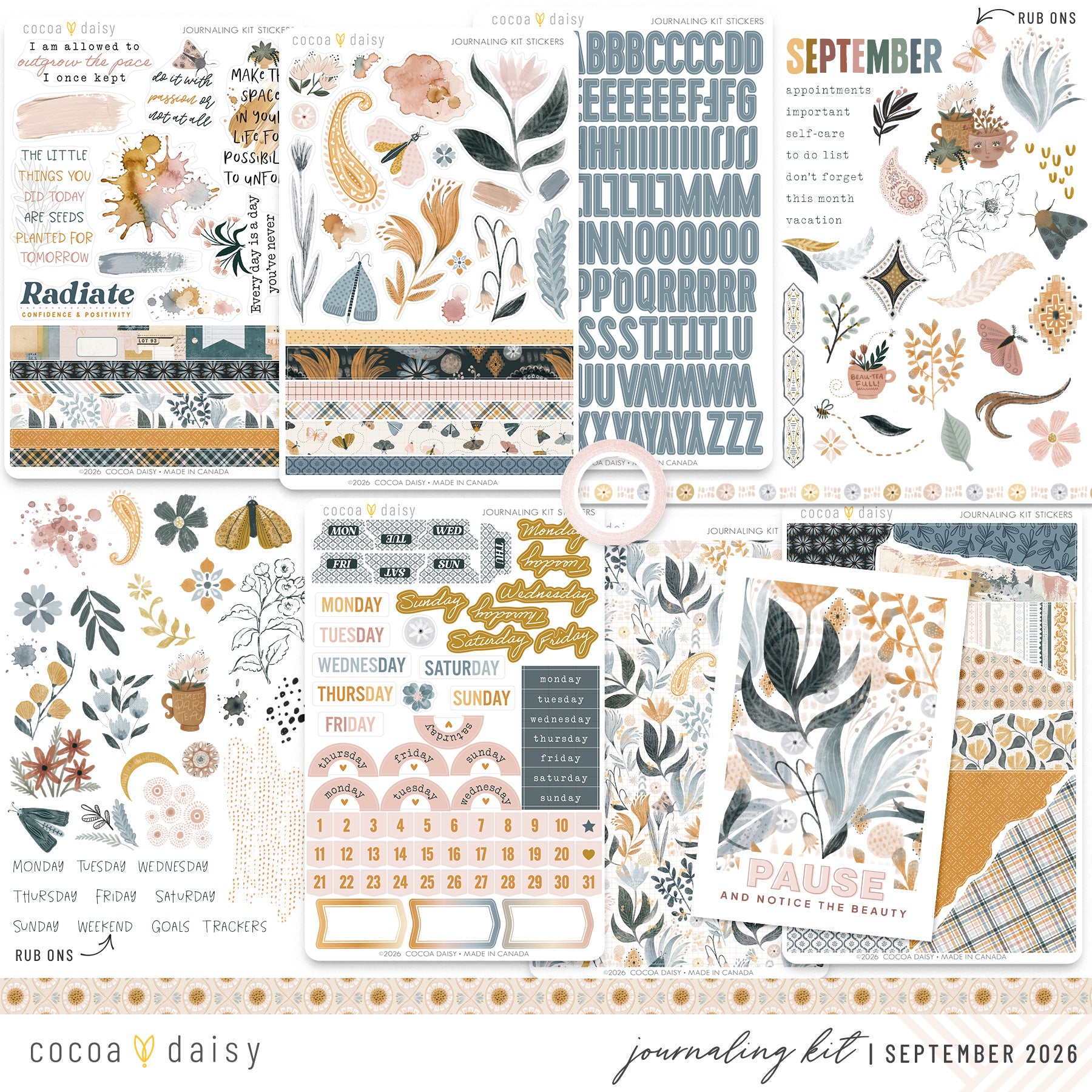 Journaling Kit Subscription - 1 month