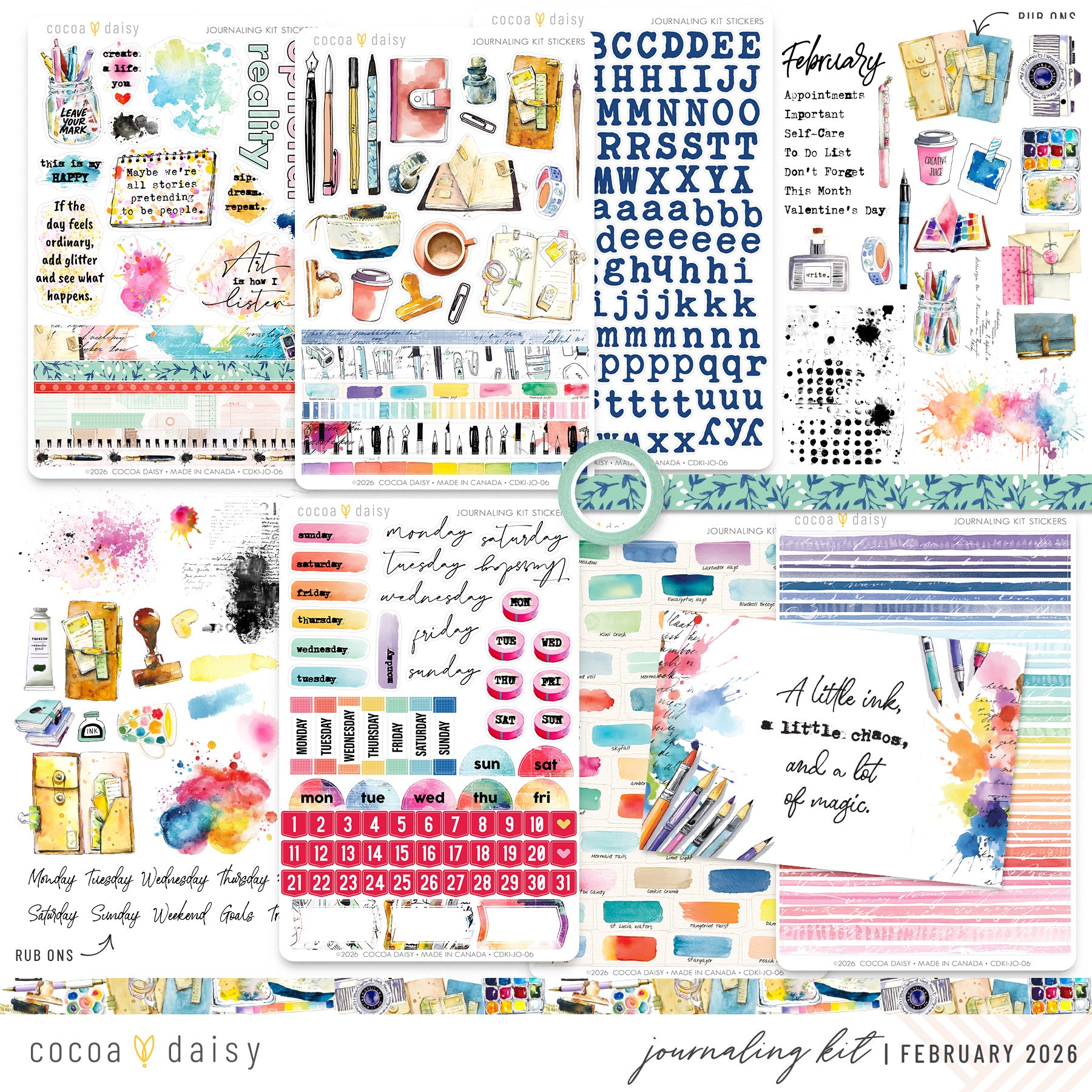 Journaling Kit Subscription - 1 month