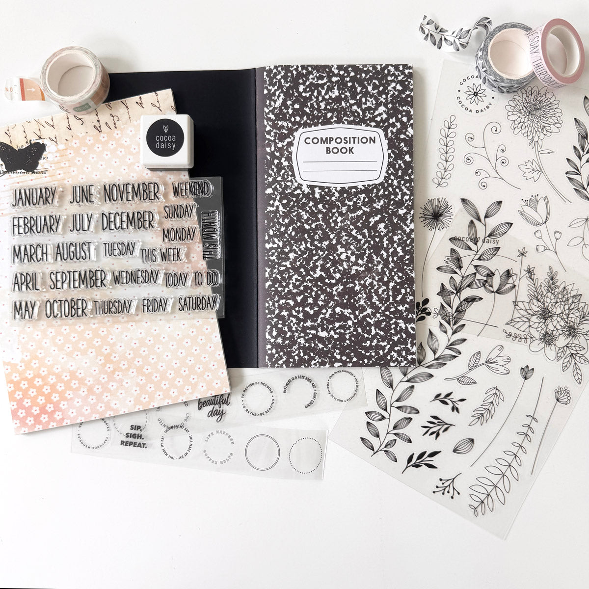 Cocoa Daisy Limited Edition Junk Journaling Kit