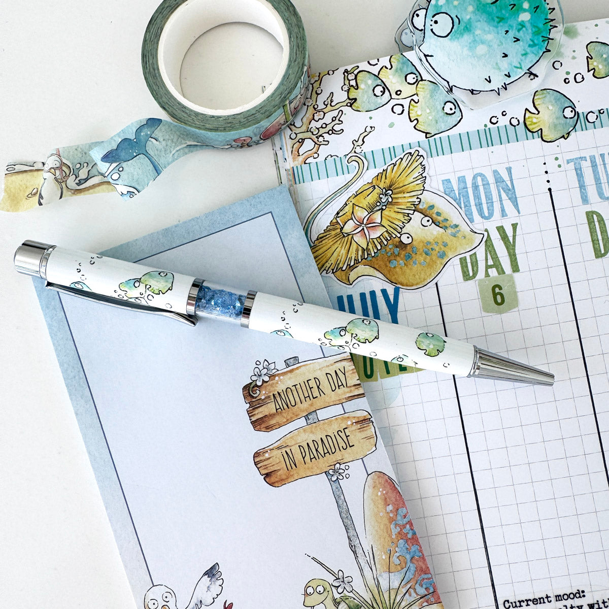 Coconut Cove Planner Kit - NO INSERTS - July 2026