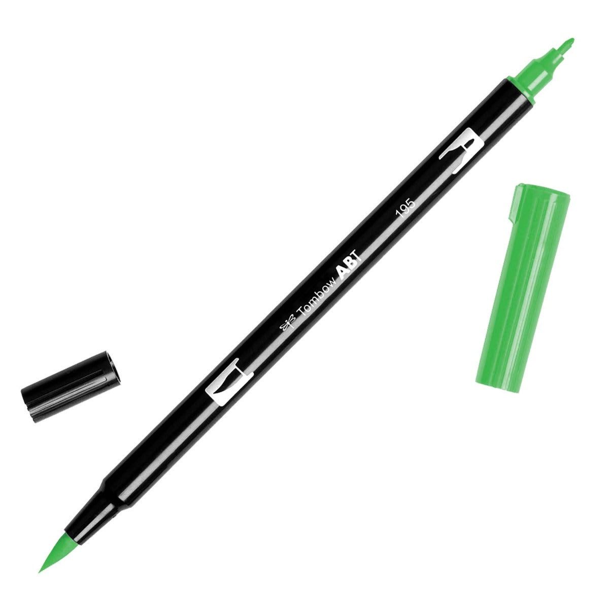 Tombow Dual Brush Pen Art Marker LIGHT GREEN (195)