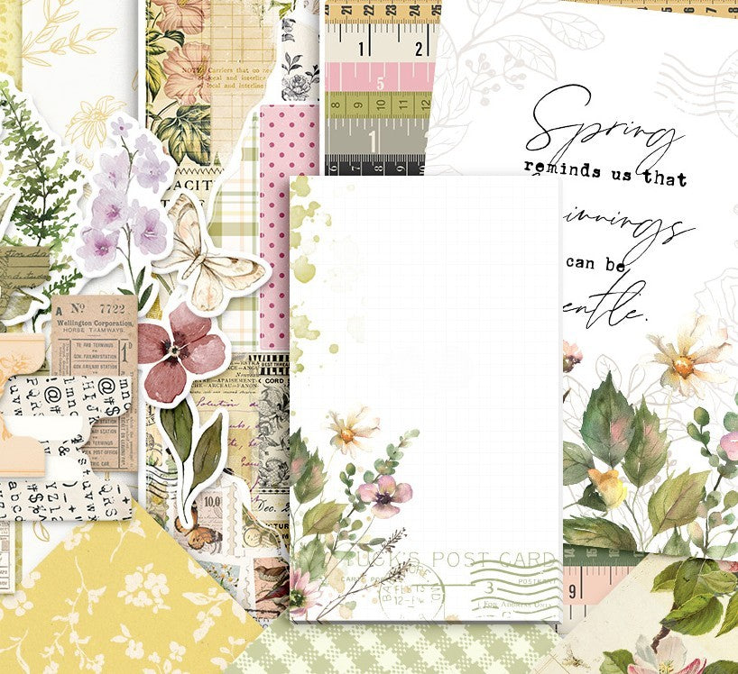Field Notes & Florals "Postcard" Sticky Notepad - May 2026
