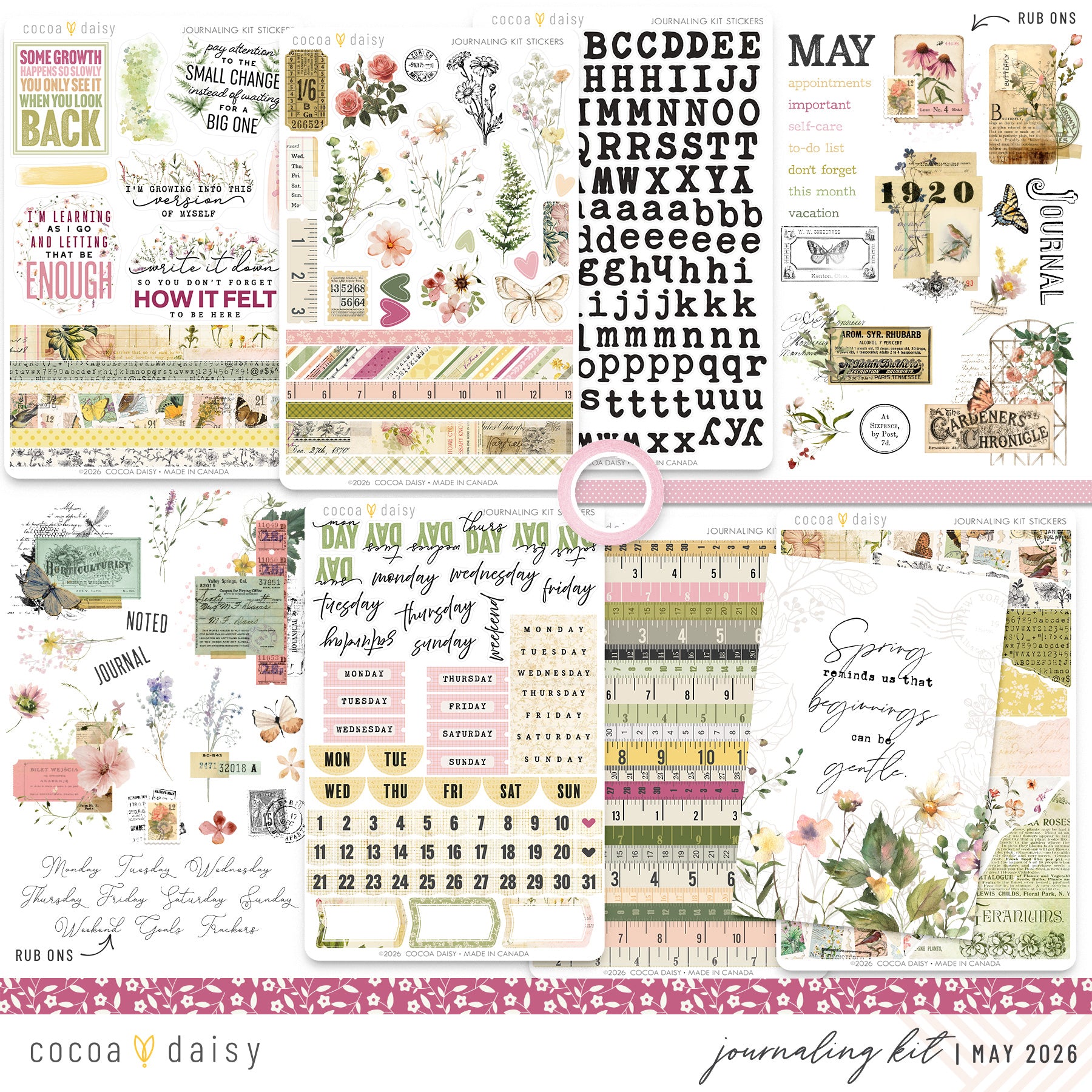 Journaling Kit Subscription - 1 month