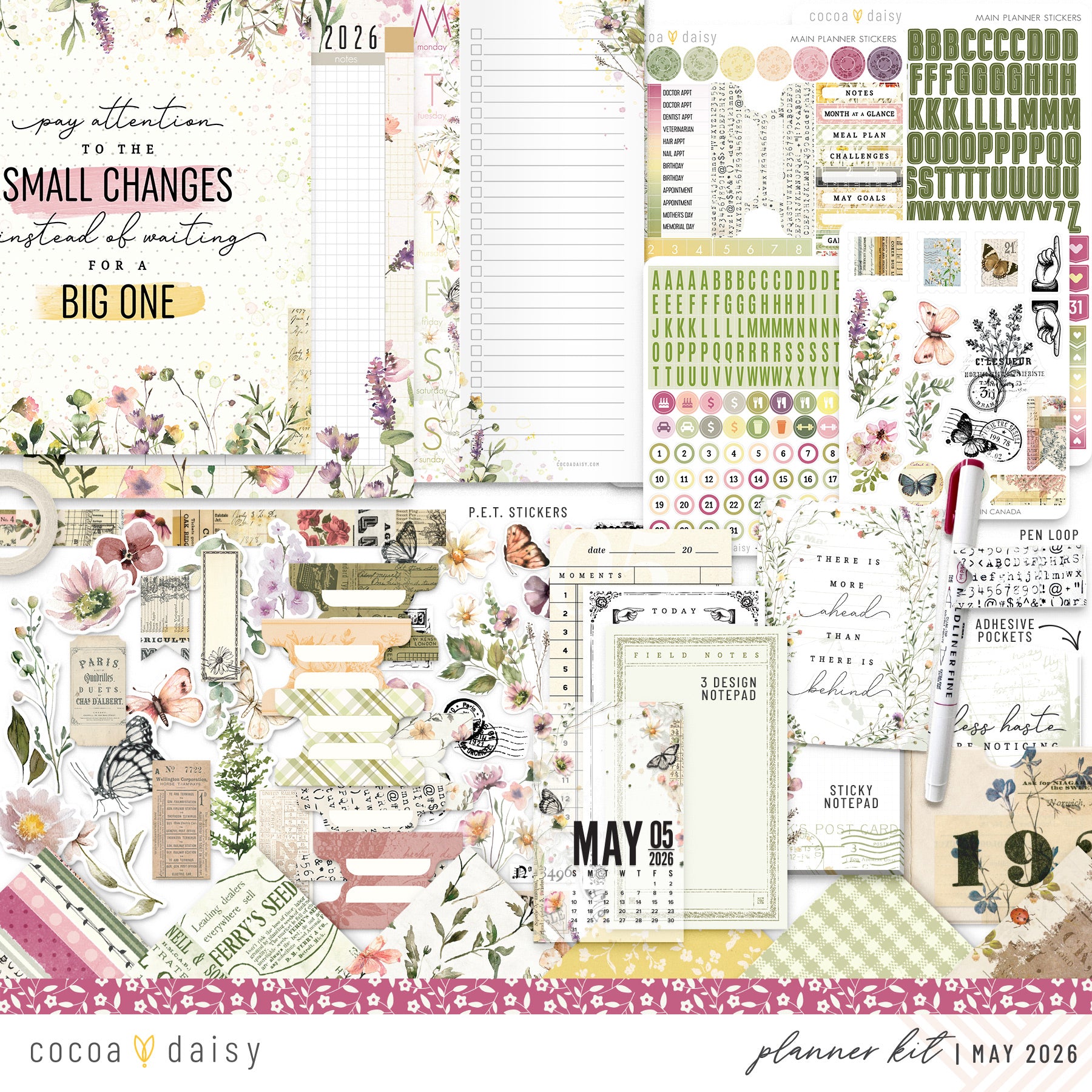 Planner Kit Subscription - Choose your insert or notebook - 1 month