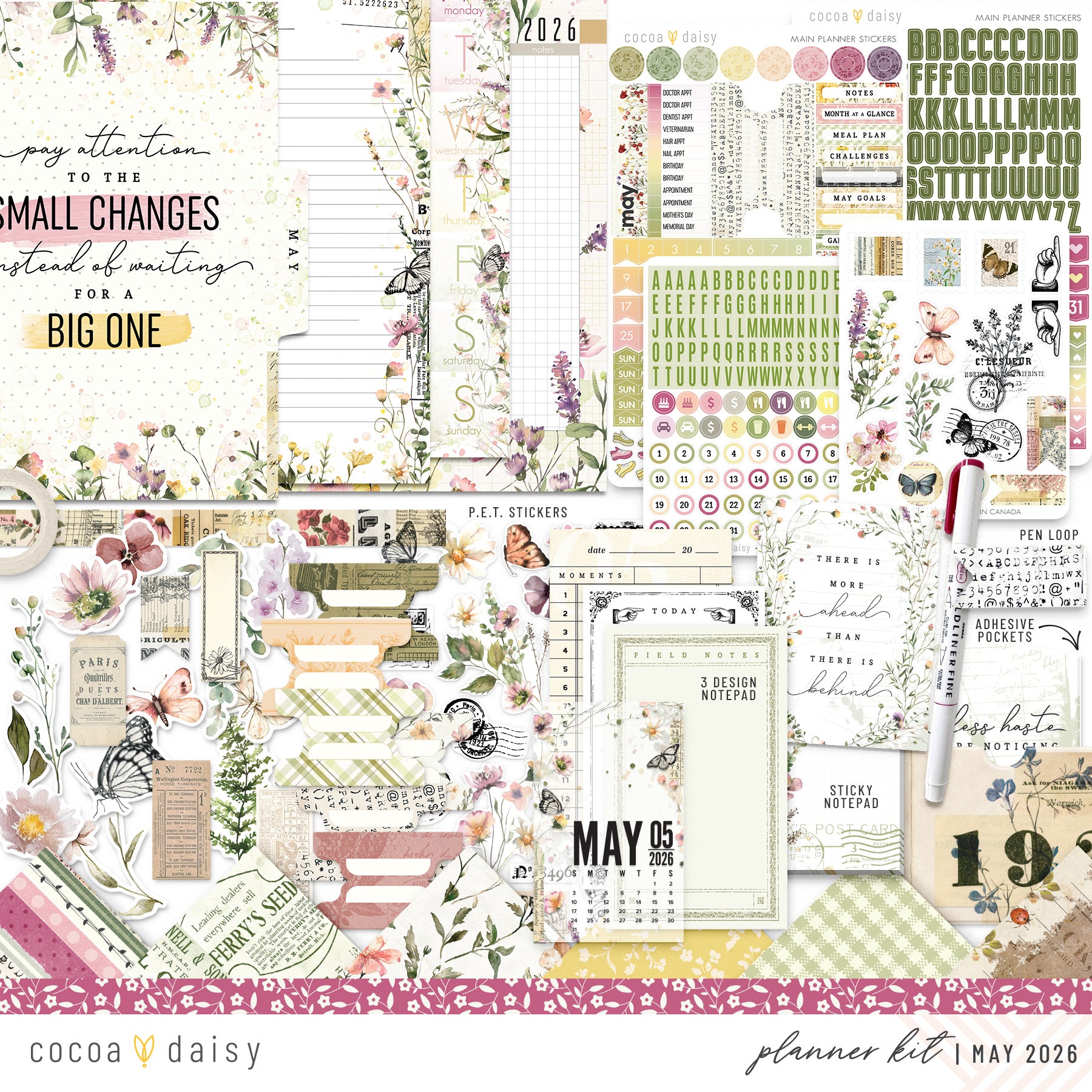 Planner Kit Subscription - Choose your insert or notebook - 1 month