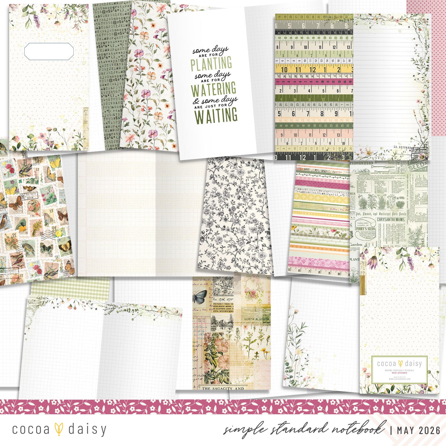 SimpleDaisy Notebook Subscription - 1 month