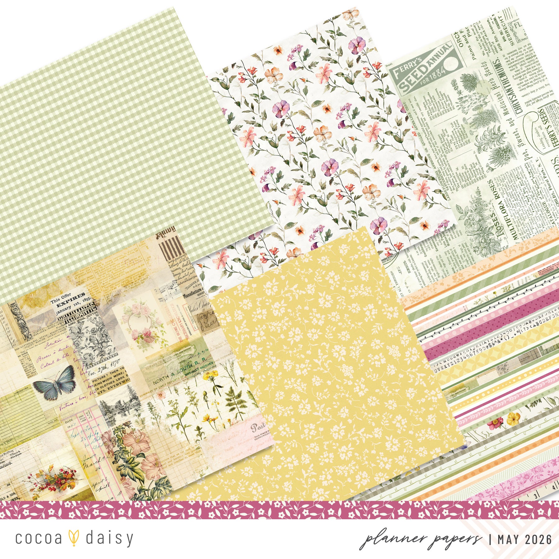 Planner Kit Subscription - Choose your insert or notebook - 1 month