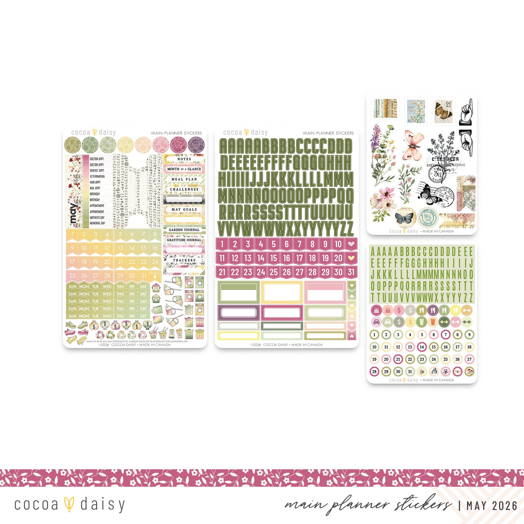 Planner Kit Subscription - Choose your insert or notebook - 1 month