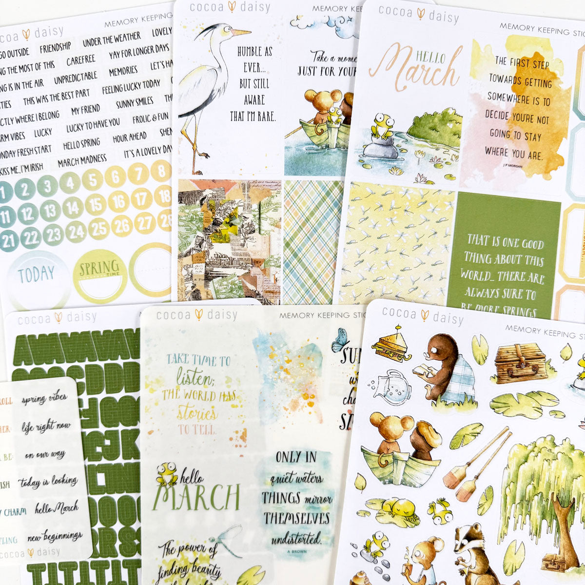 Memory Keeping Sticker Kit Subscription - 1 month