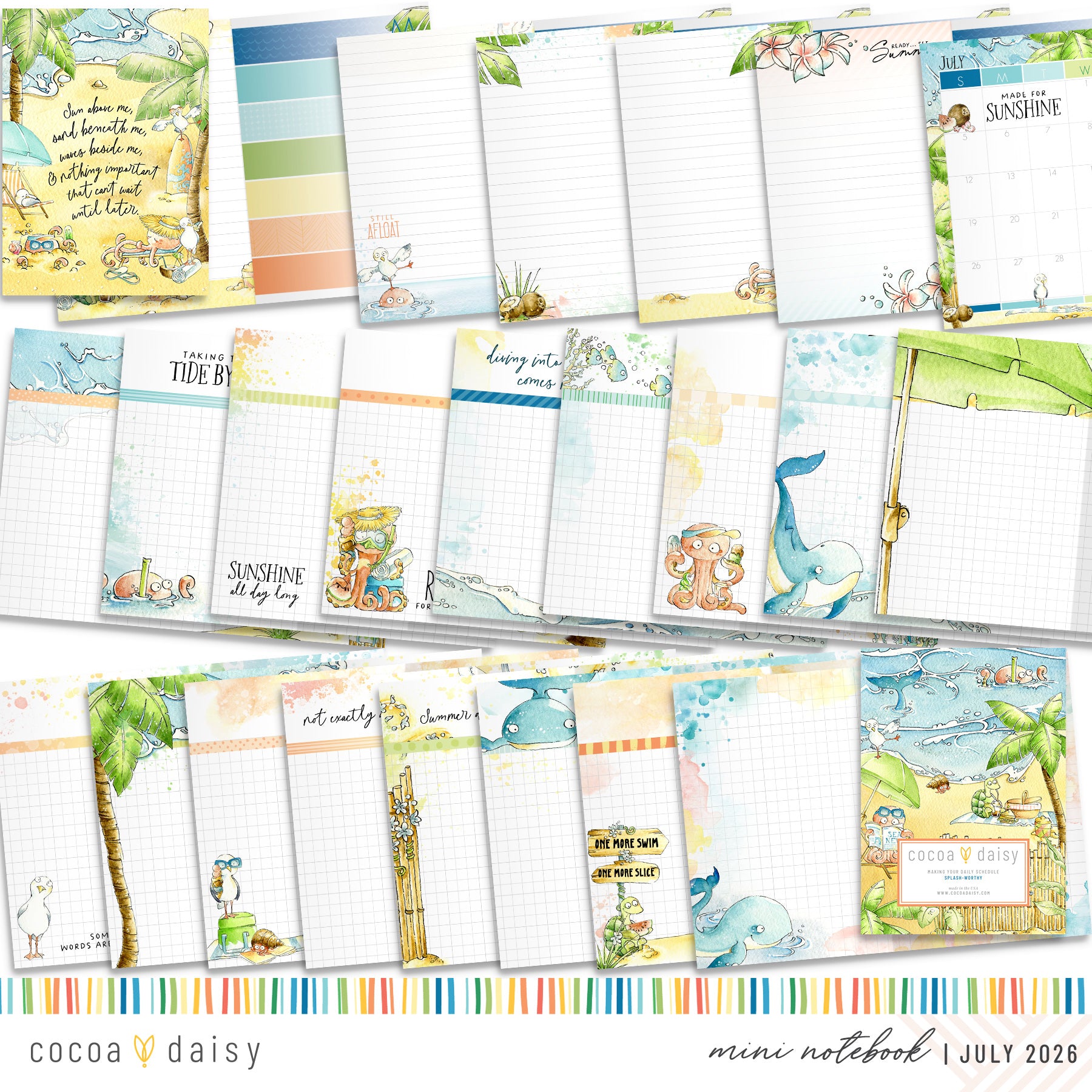 Insert or Notebook Only Subscription - Choose your size - 1 month
