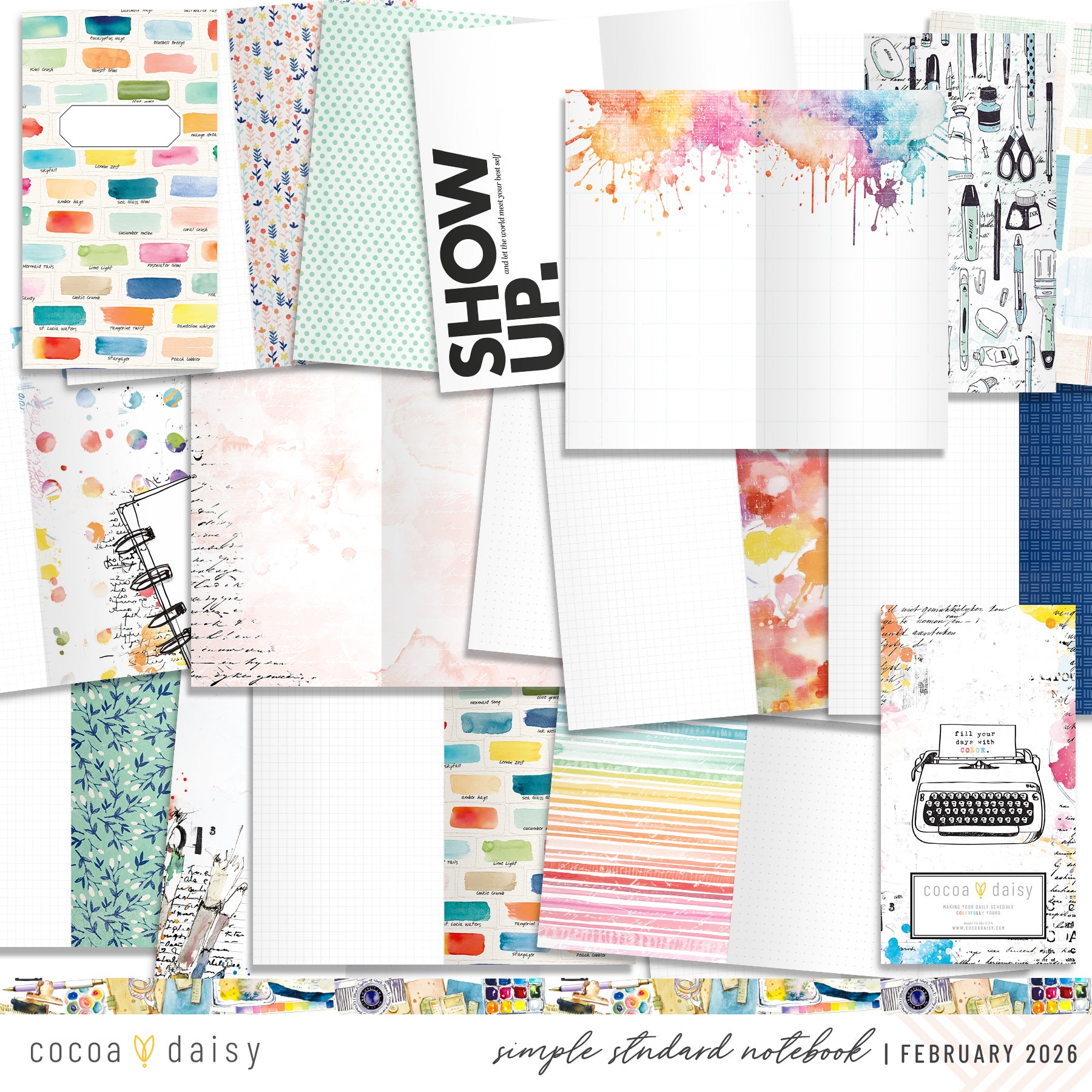 SimpleDaisy Notebook Subscription - 1 month