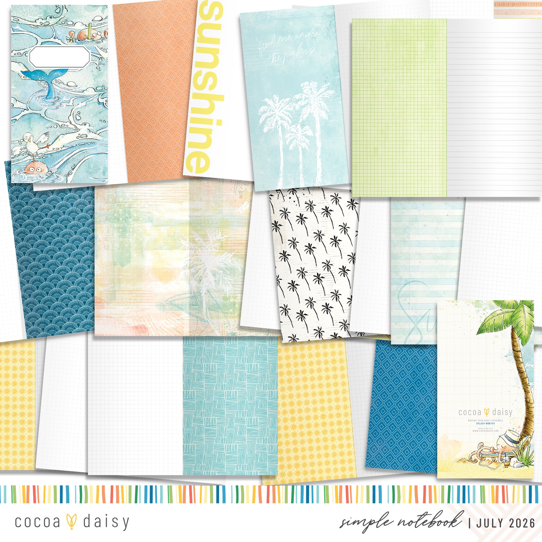 SimpleDaisy Notebook Subscription - 1 month