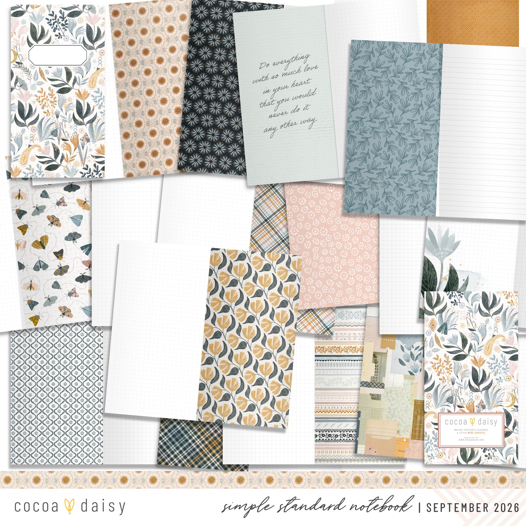 SimpleDaisy Notebook Subscription - 1 month