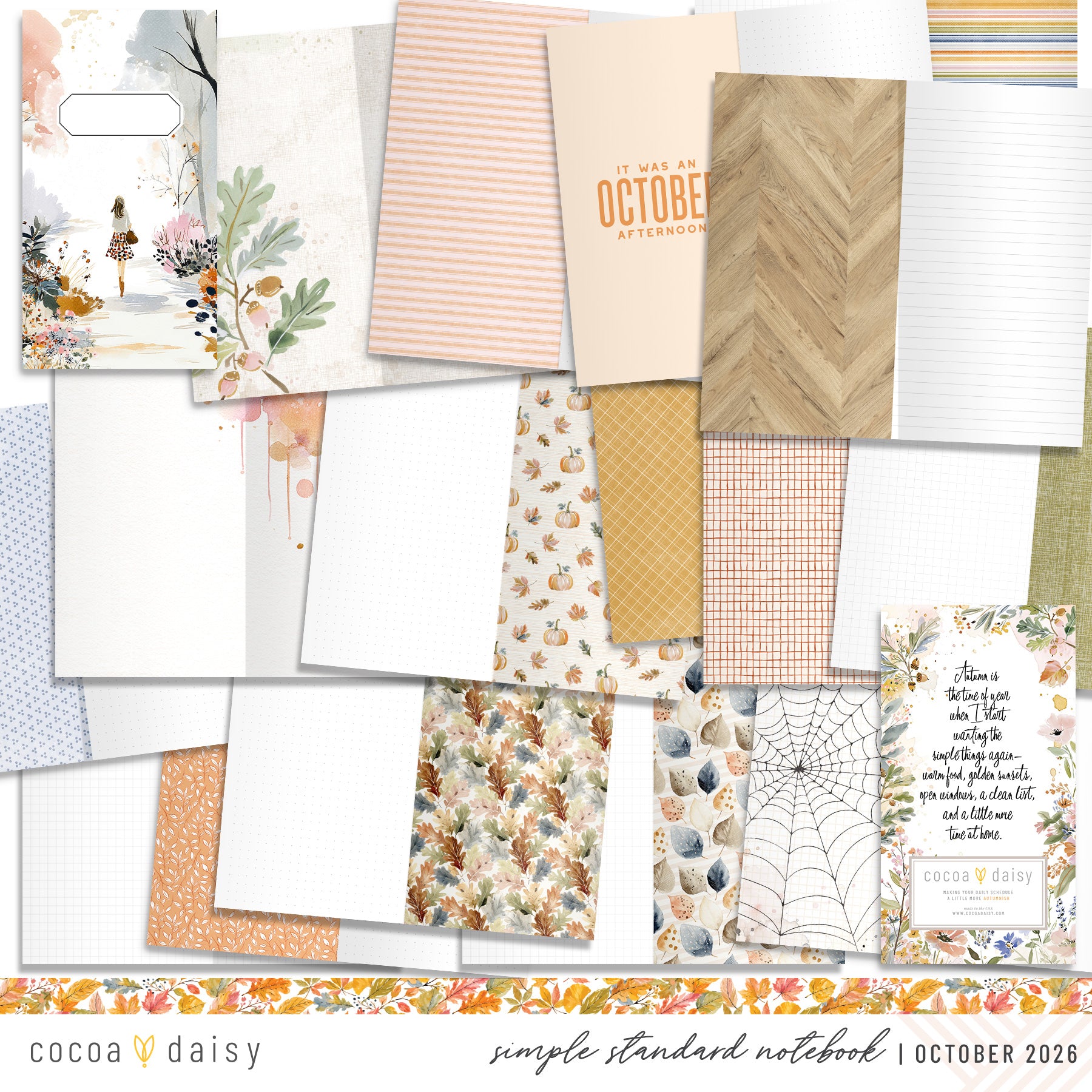 SimpleDaisy Notebook Subscription - 1 month