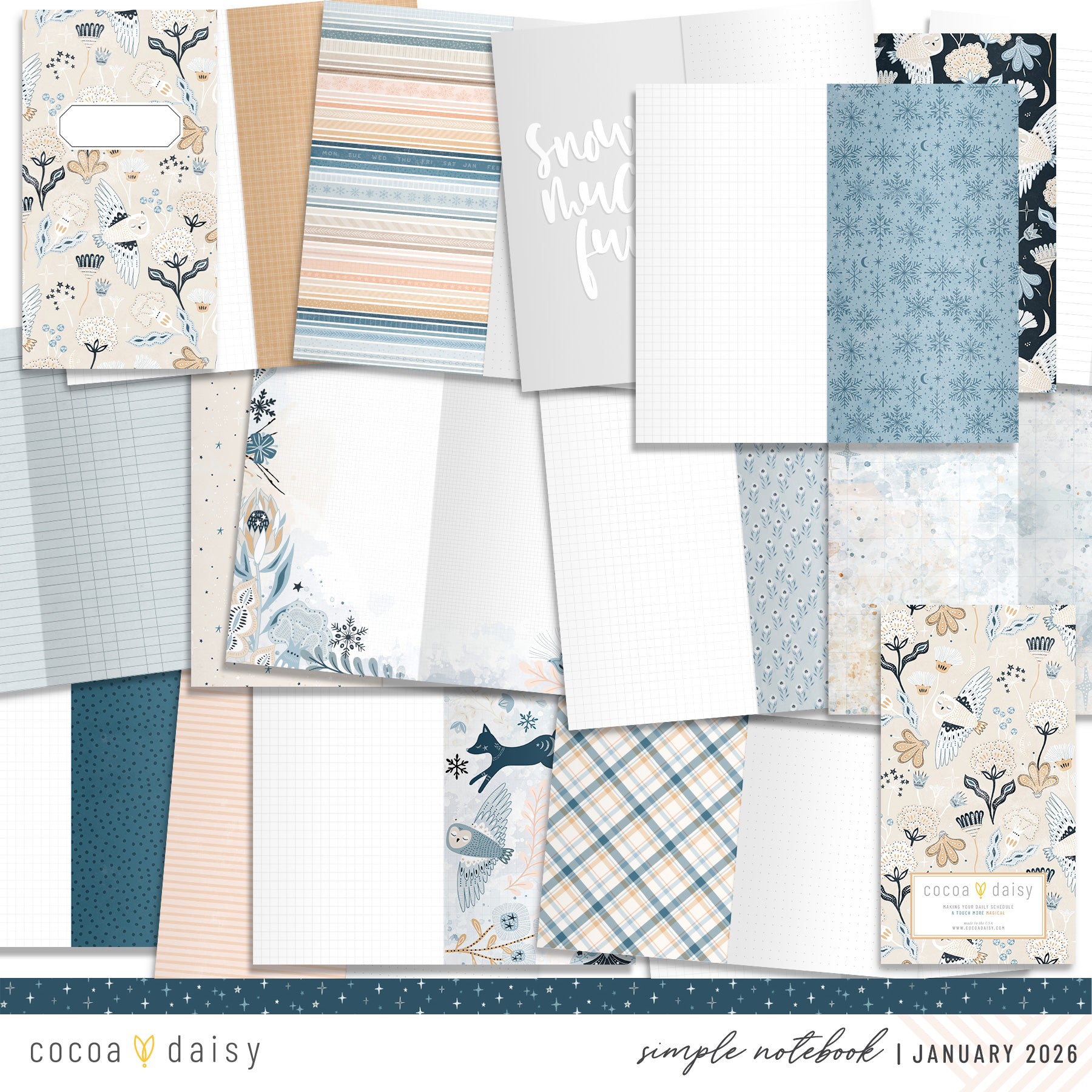 SimpleDaisy Notebook Subscription - 1 month