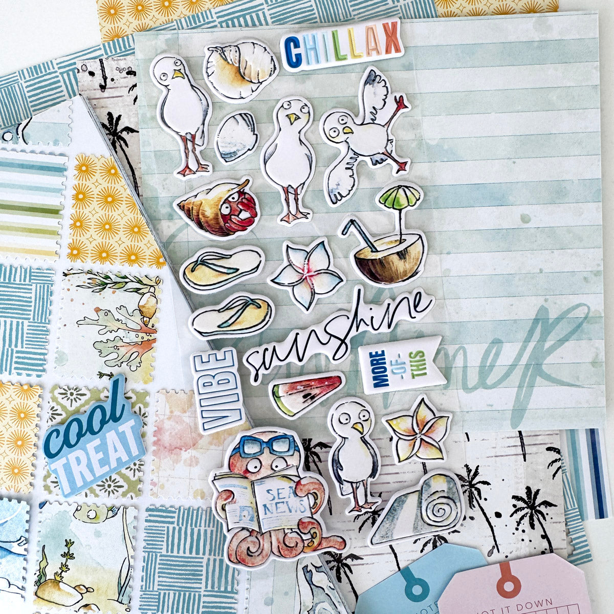 Scrapbooking Kit Subscription - Choose Your Add On - 1 month