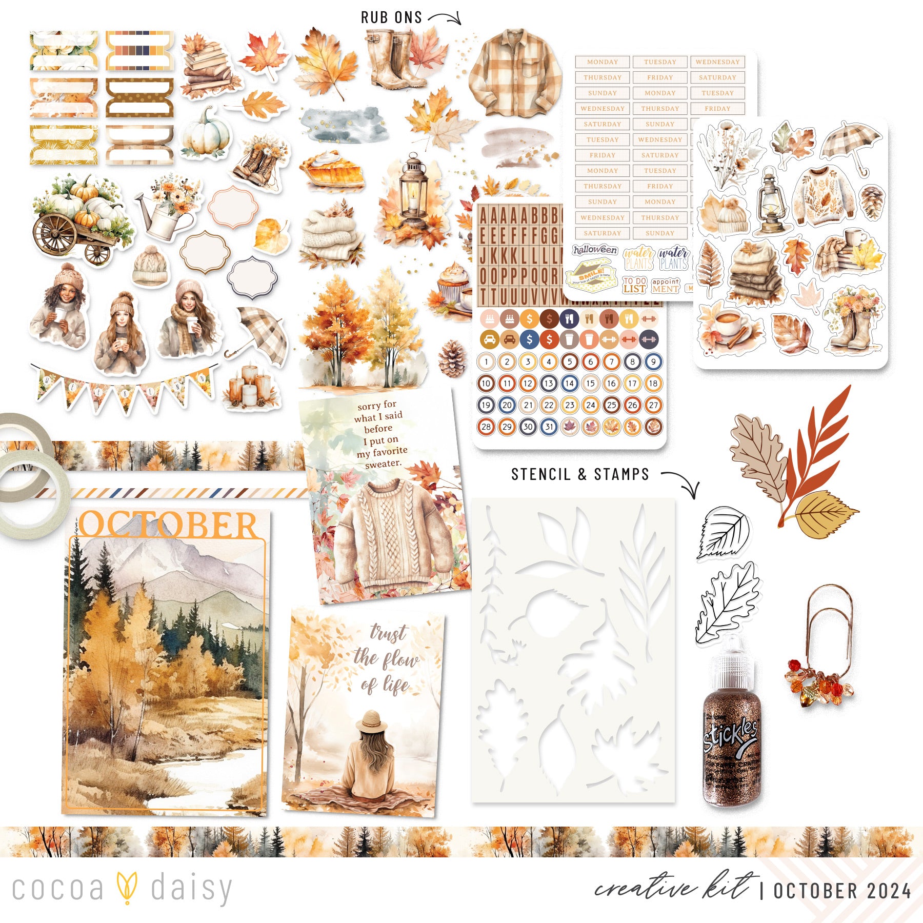 Cozy Season Creative Kit October 2024