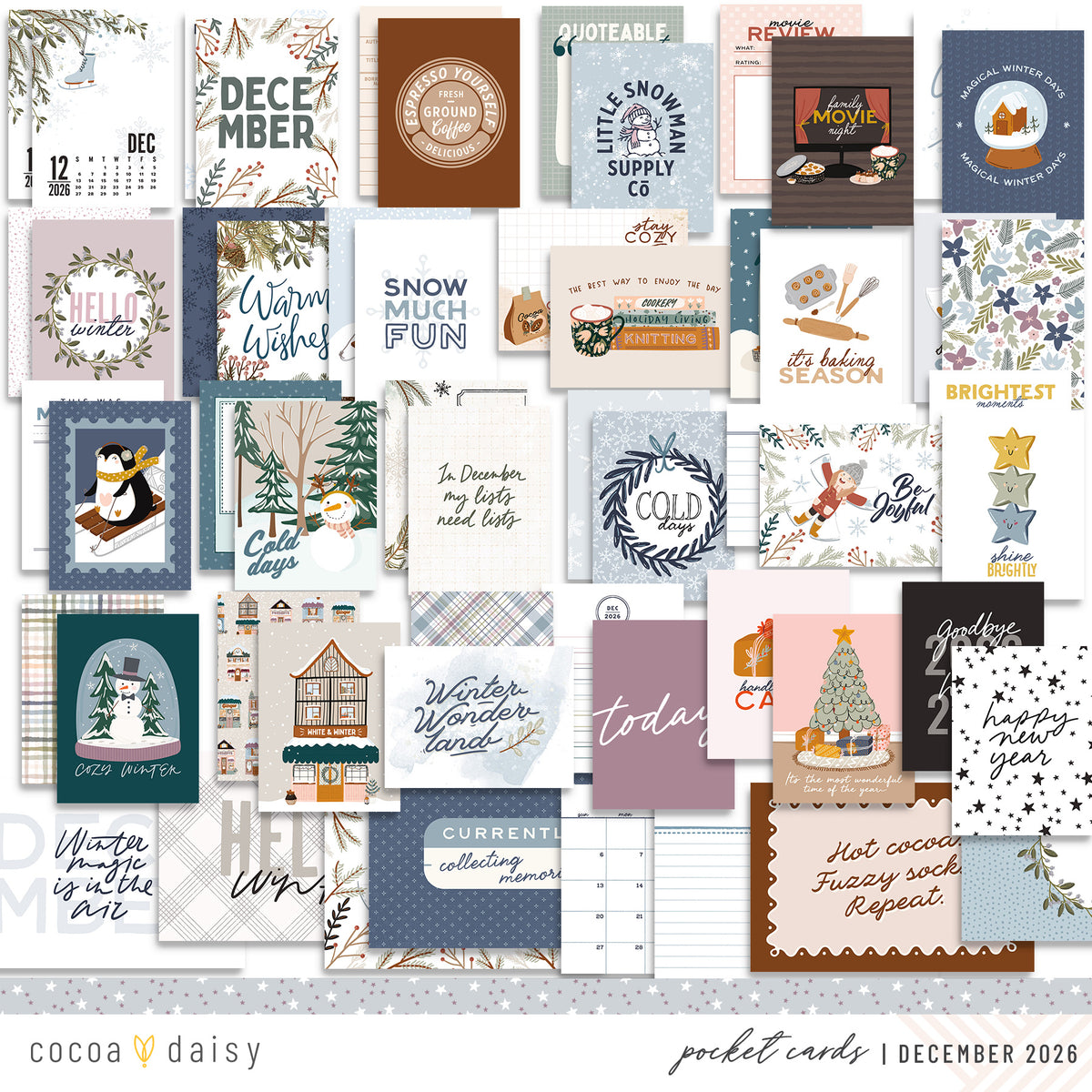 Memory Keeping Pocket Cards Subscription - 1 month