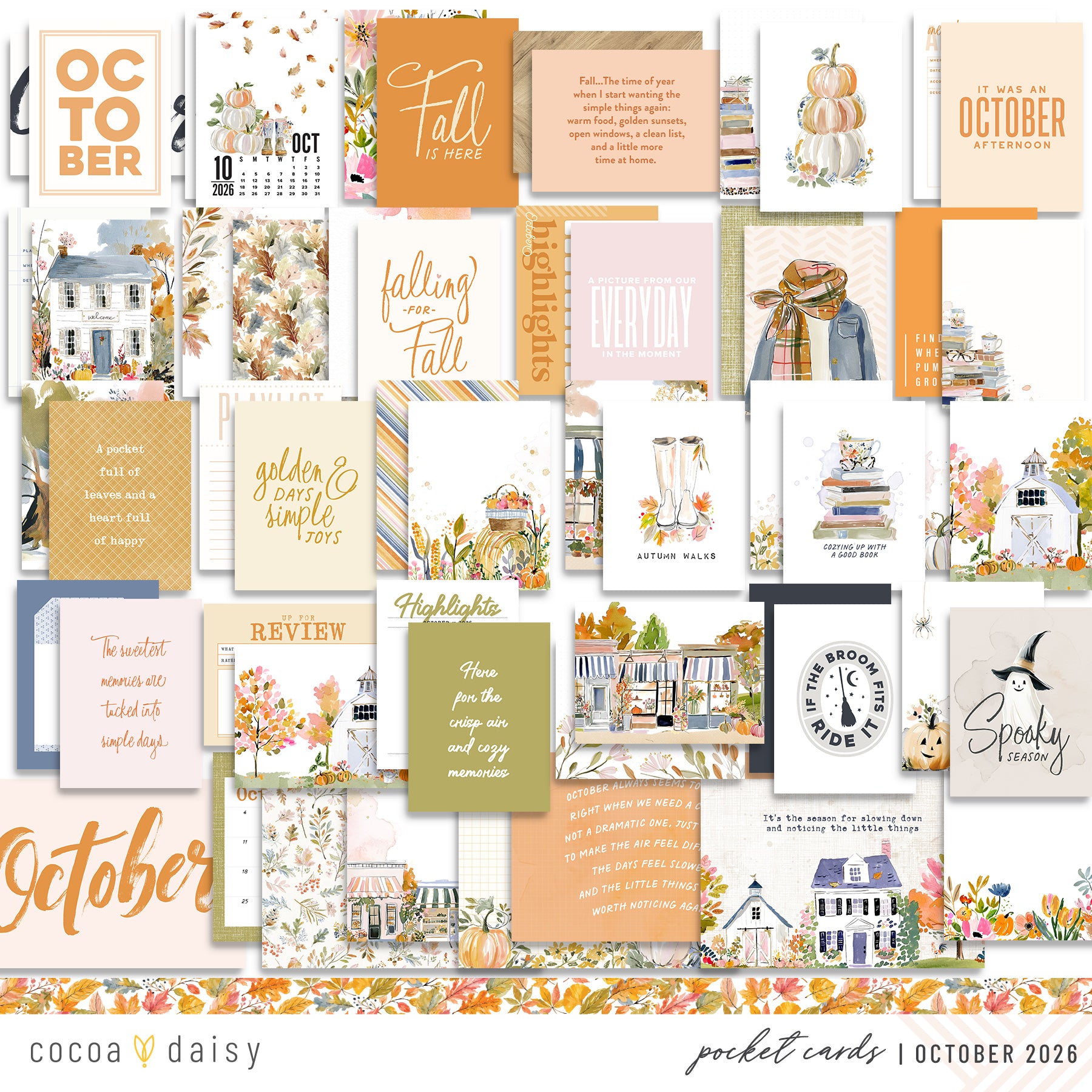 Memory Keeping Pocket Cards Subscription - 1 month