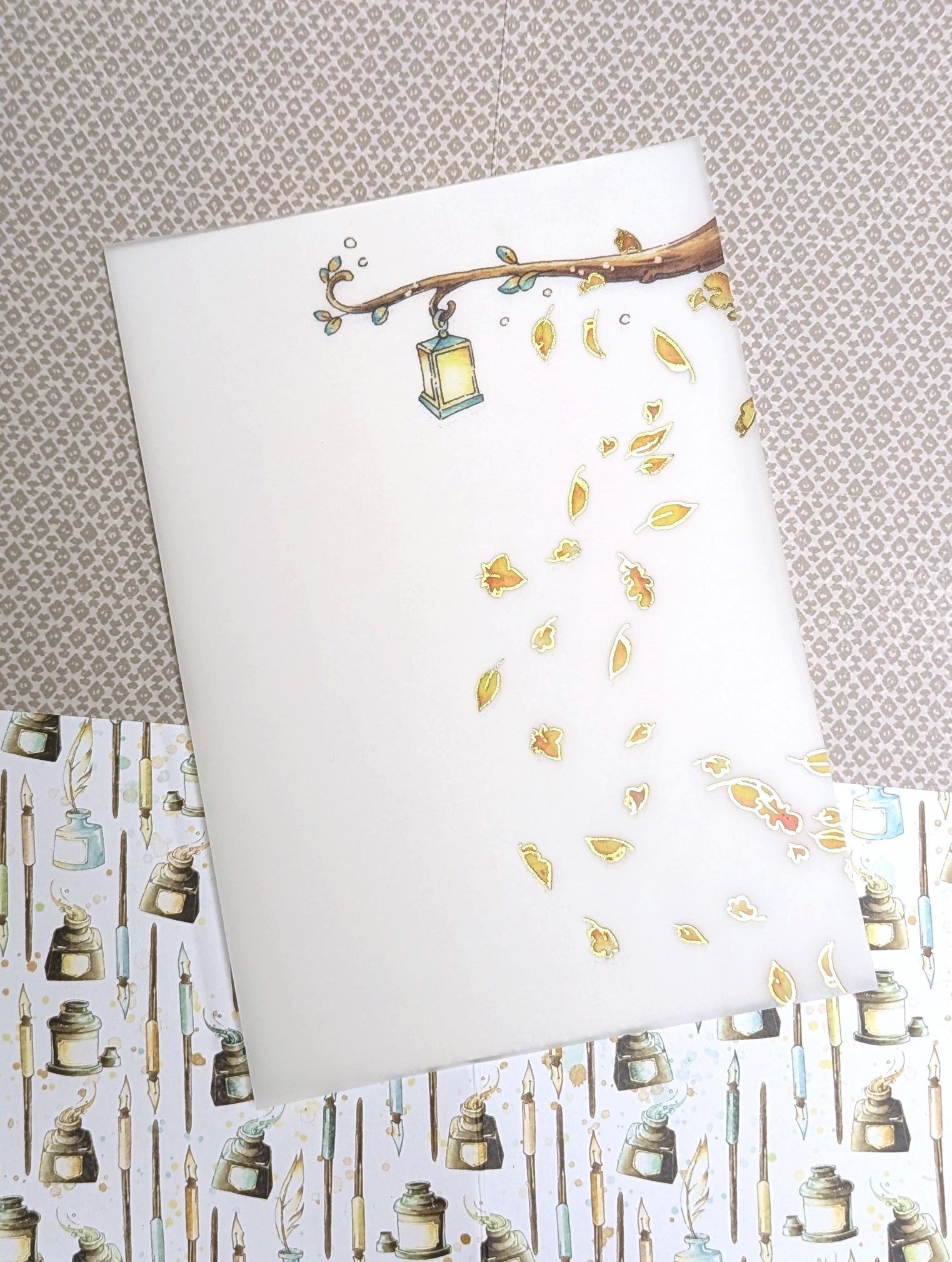 Chapters "Falling Leaves" Stationery Kit Vellum - November 2024