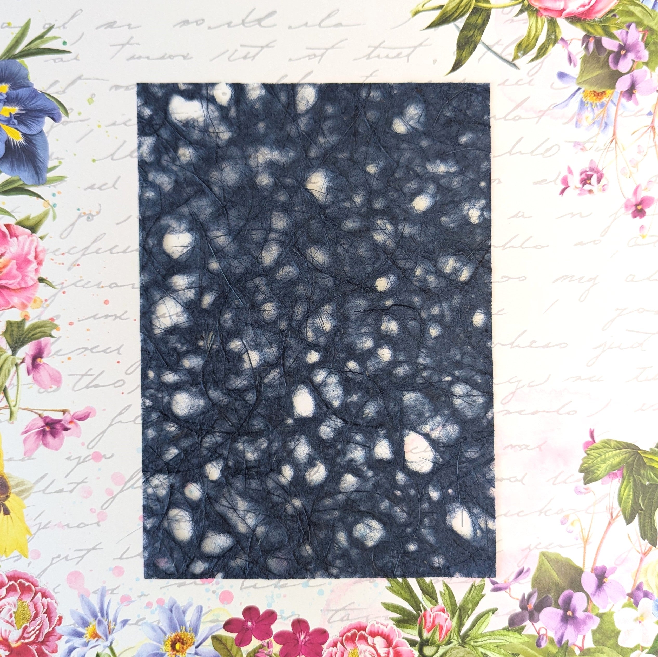 Penelope Navy Specialty Paper from the Deluxe Journaling Kit - February 2025