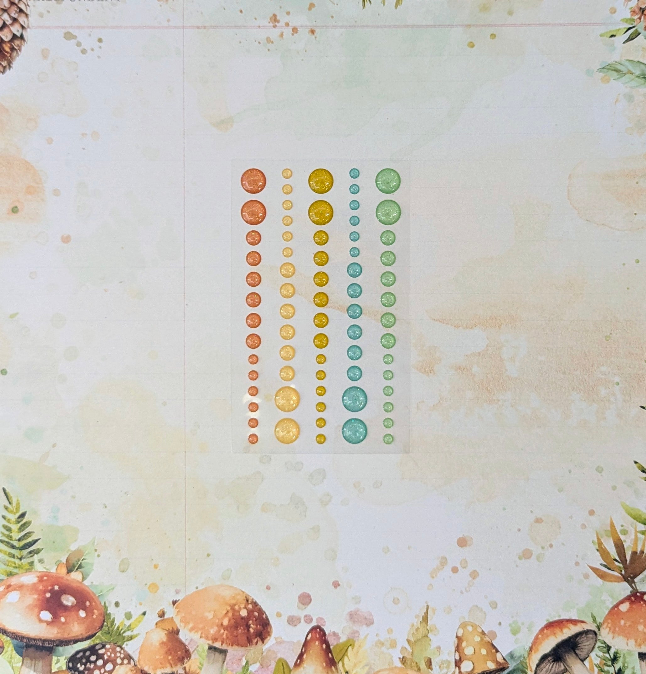 Moss & Mirth Enamel Glitter Dots - November 2025