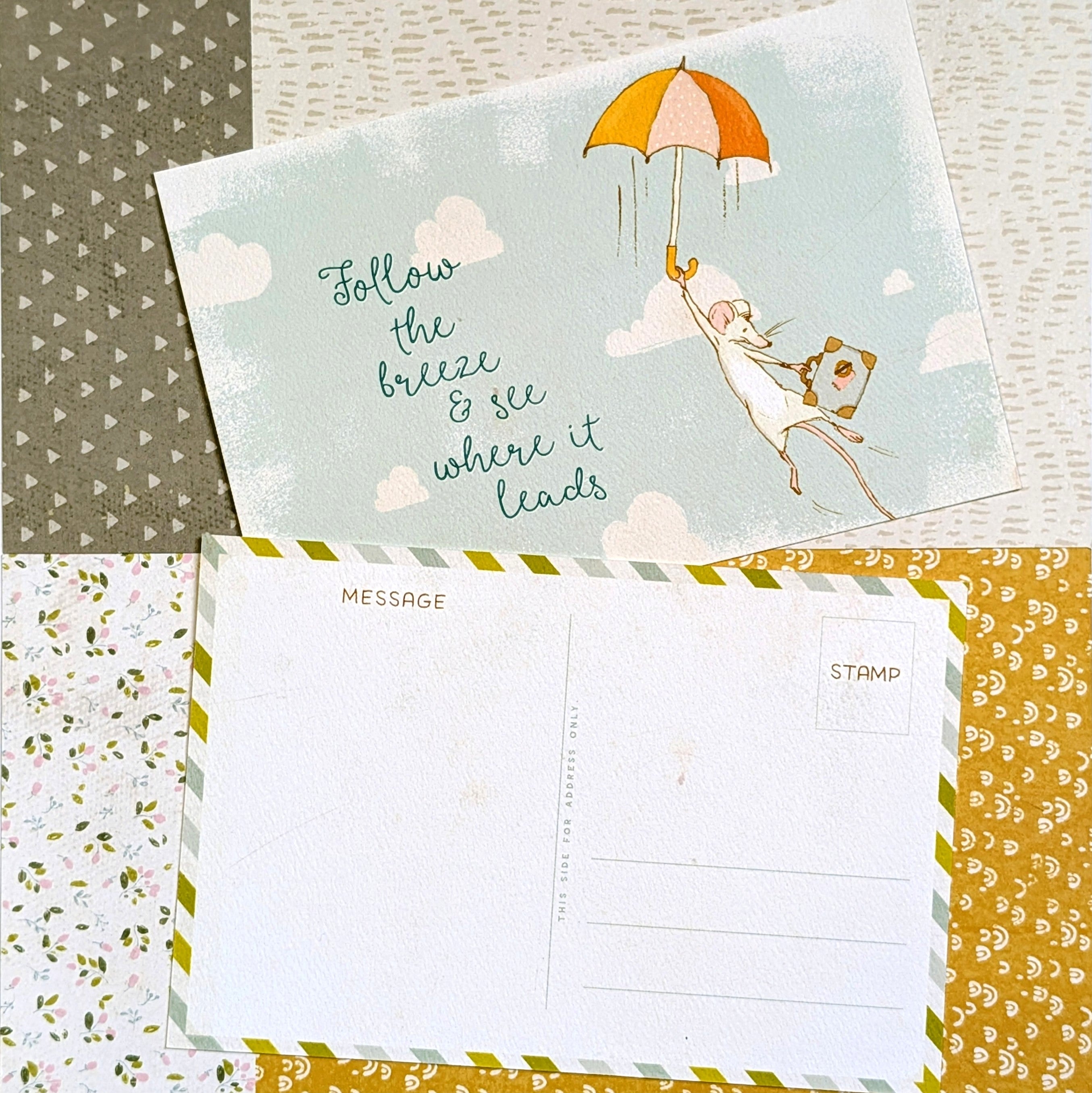 Where The Breeze Begins Postcard from the Stationery Kit - March 2026