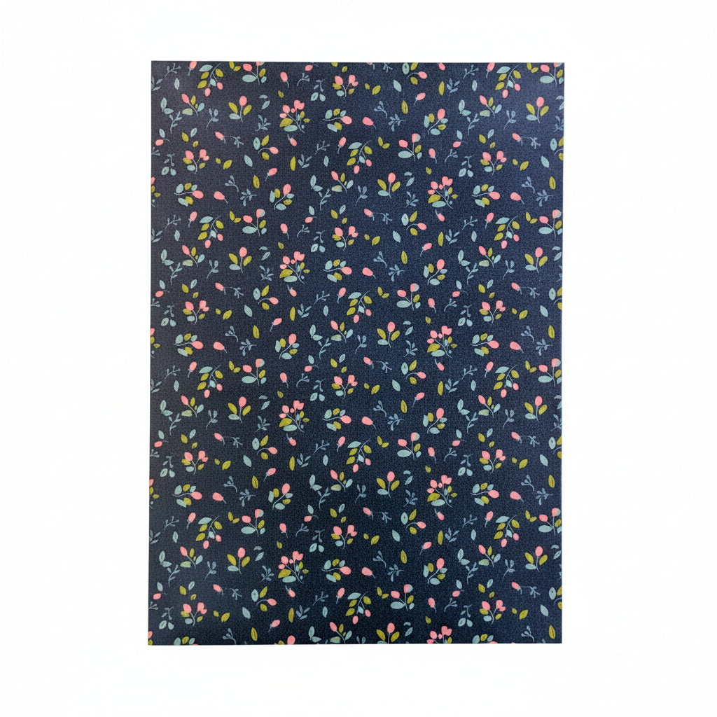 Where The Breeze Begins Dark Blue & Floral Stationery Kit Vellum - March 2026