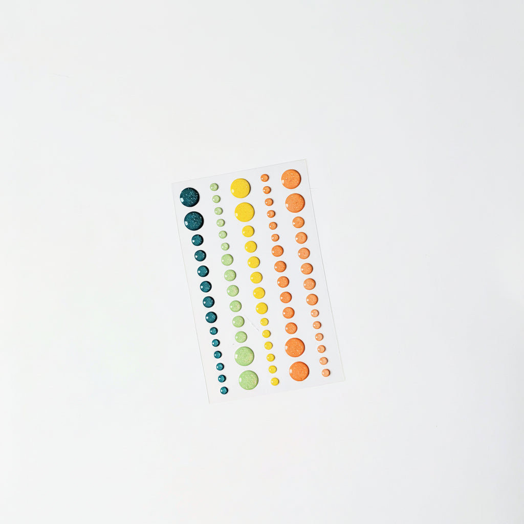 Booked For Spring Enamel Glitter Dots - April 2026