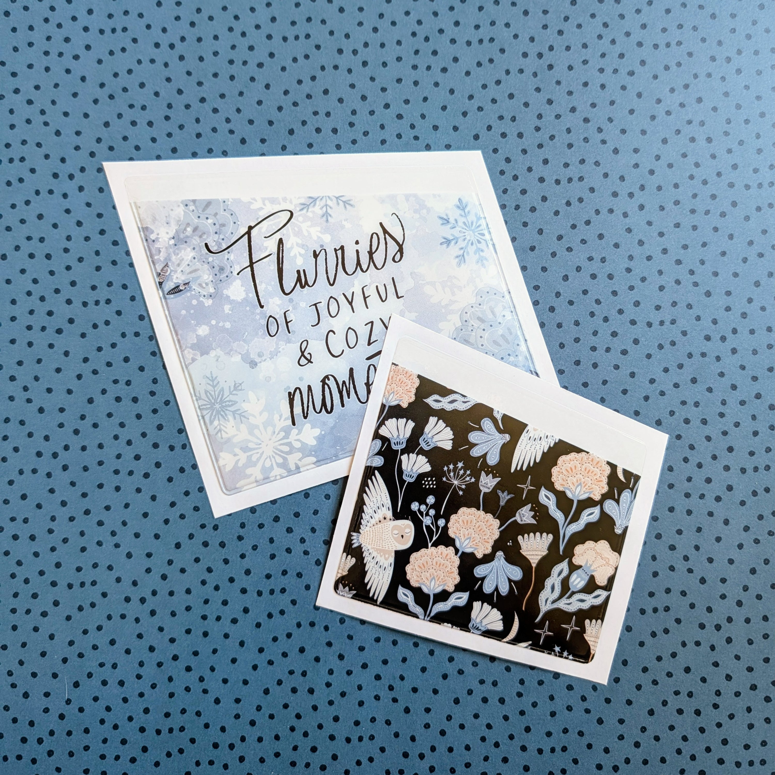 Wisdom & Wonder Adhesive Pockets from the Planner Kit - January 2026