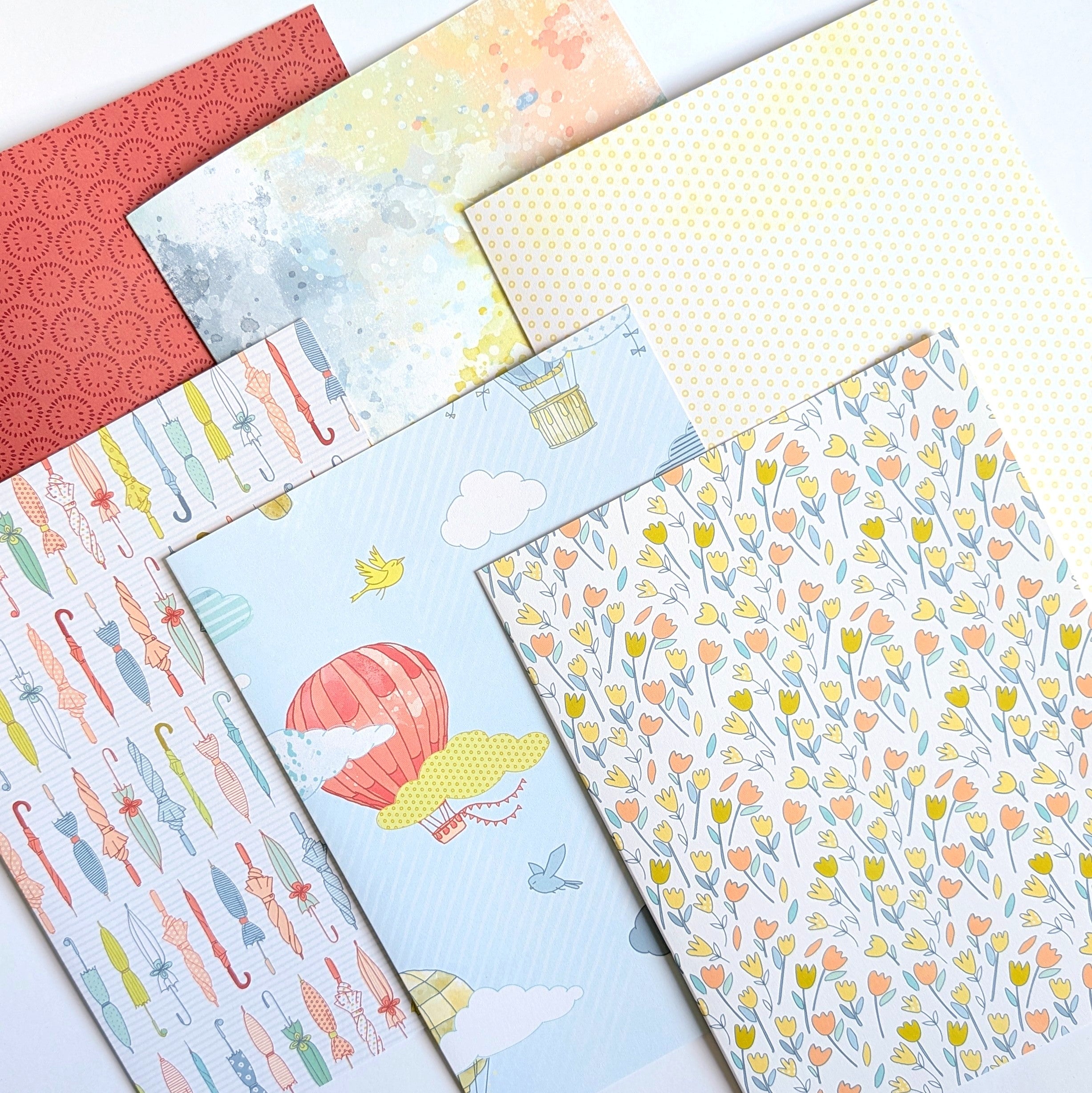 Take Flight Extra Papers from The Planner Kit - April 2025