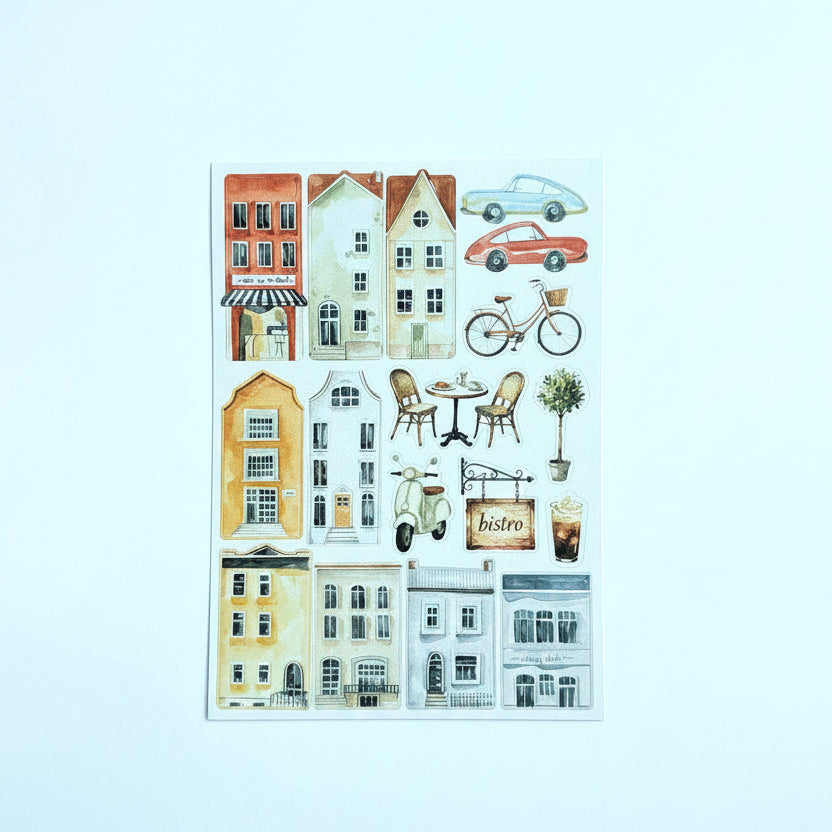Summer Avenue "Build A Scene Stickers" - June 2026