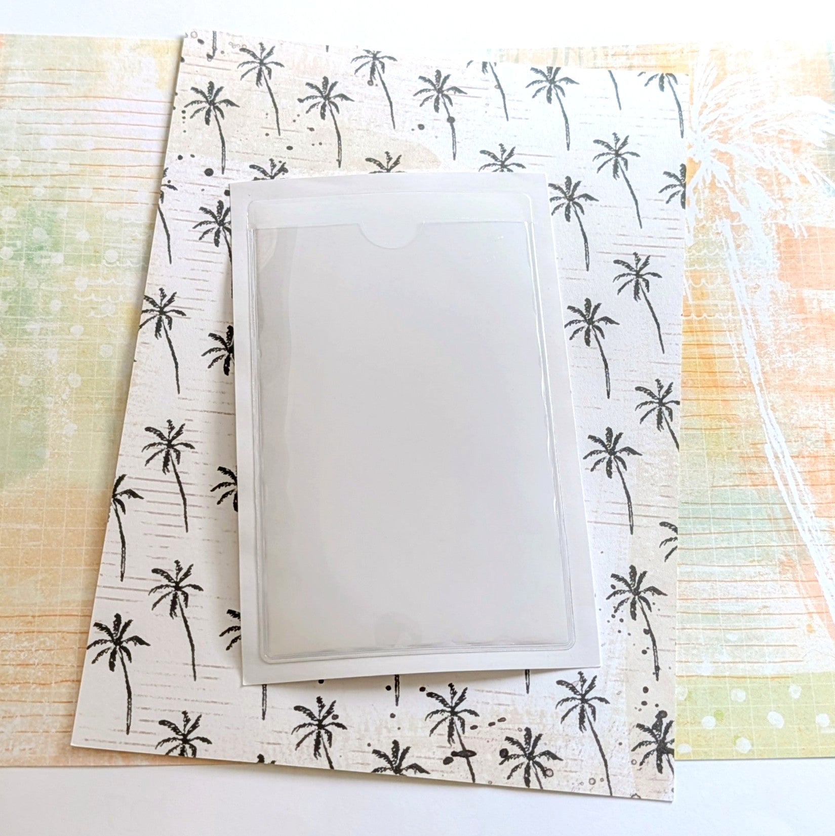 Coconut Cove Clear Adhesive Pocket From The Creative Kit - July 2026