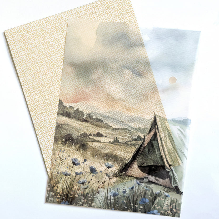 Along The Path "Tent" Stationery Kit Vellum - August 2026