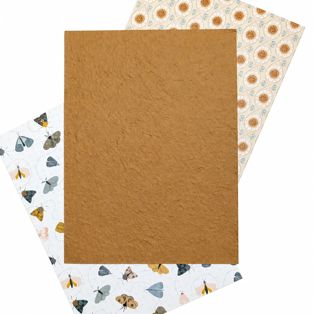 Marigold & Honey Textured Specialty Paper from the Deluxe Journaling Kit - September 2026