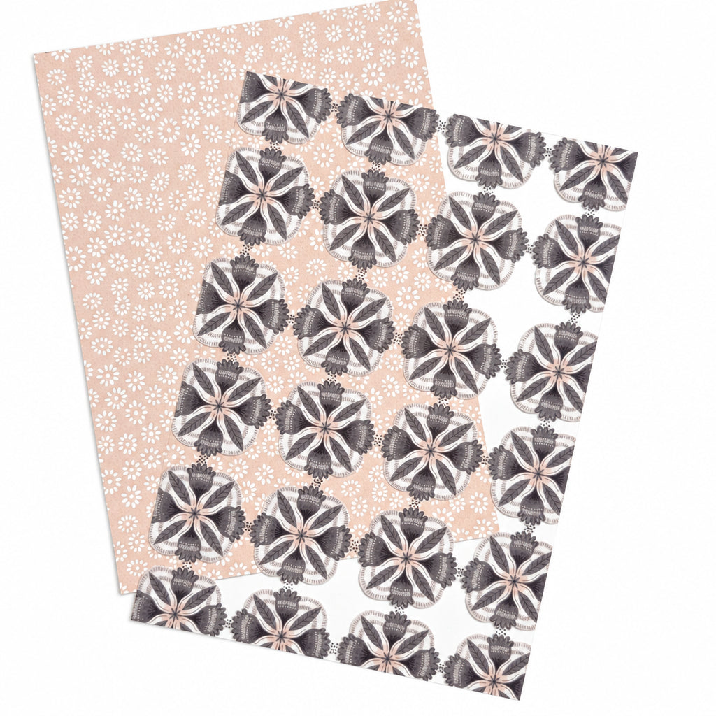 Marigold & Honey "Floral Motif" Stationery Kit Overlay - September 2026