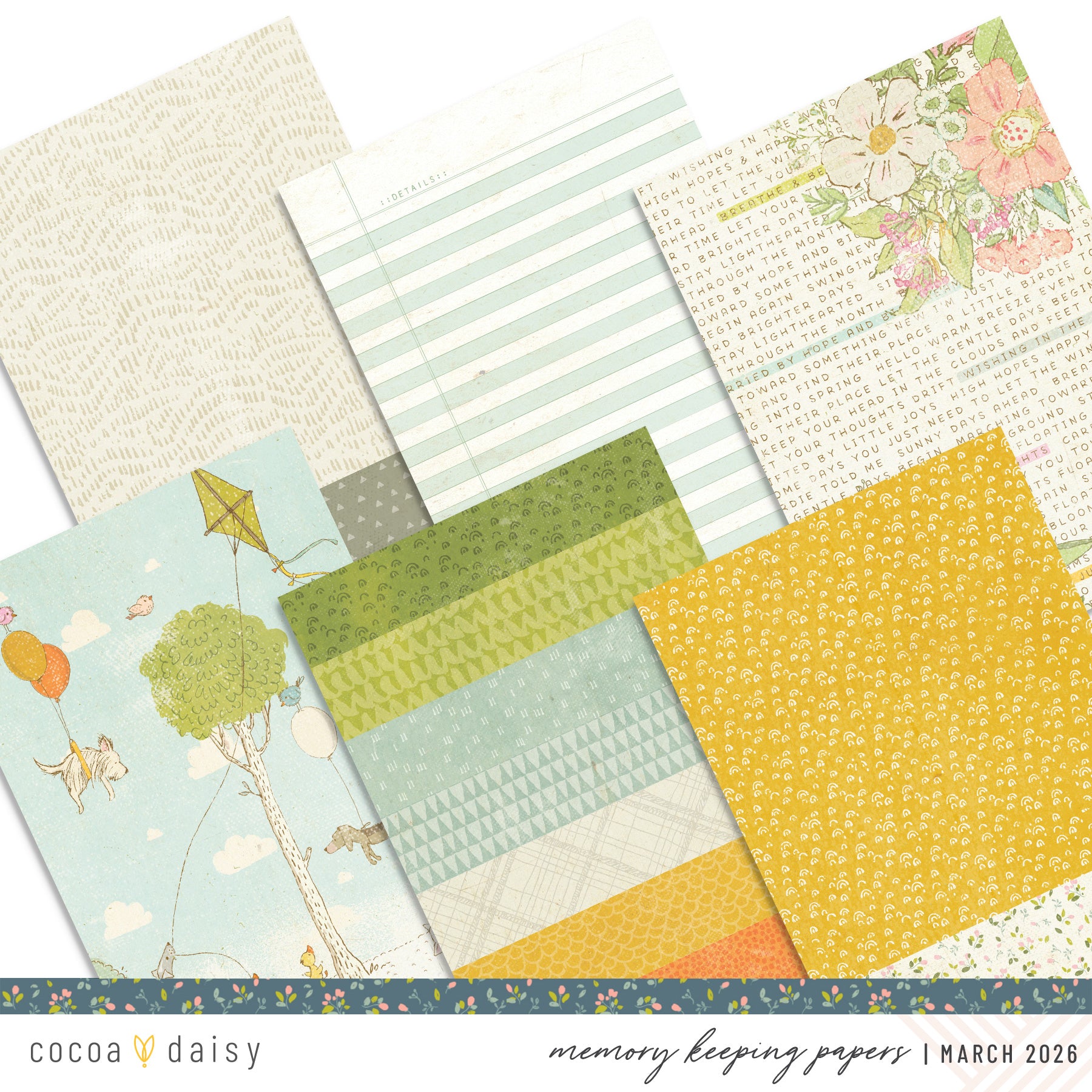 Scrapbooking Kit Subscription - Choose Your Add On - 1 month