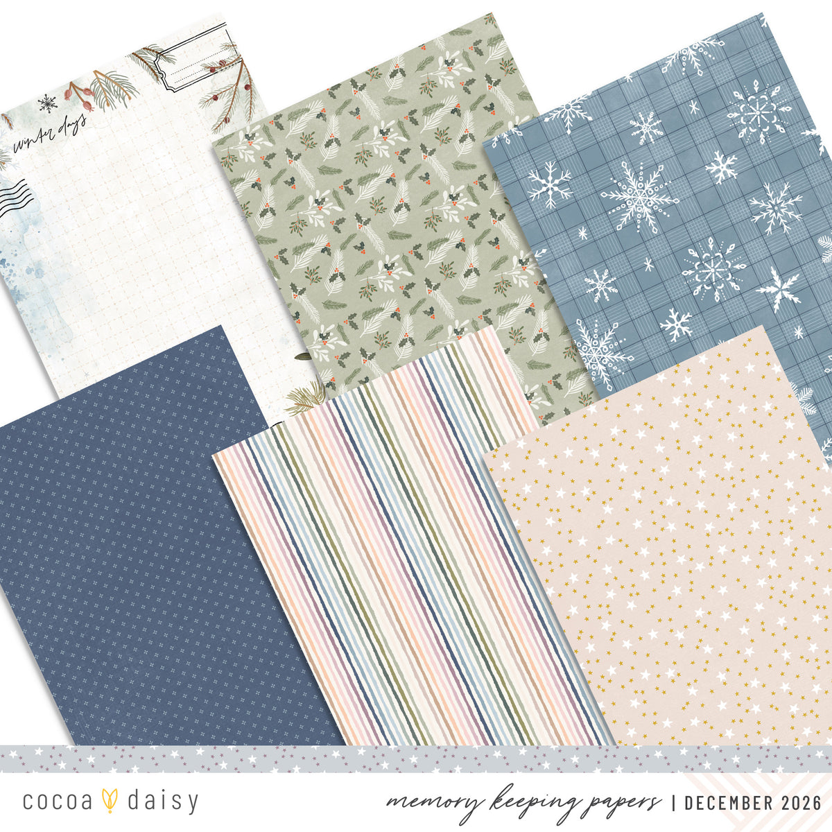 Scrapbooking Kit Subscription - Choose Your Add On - 1 month