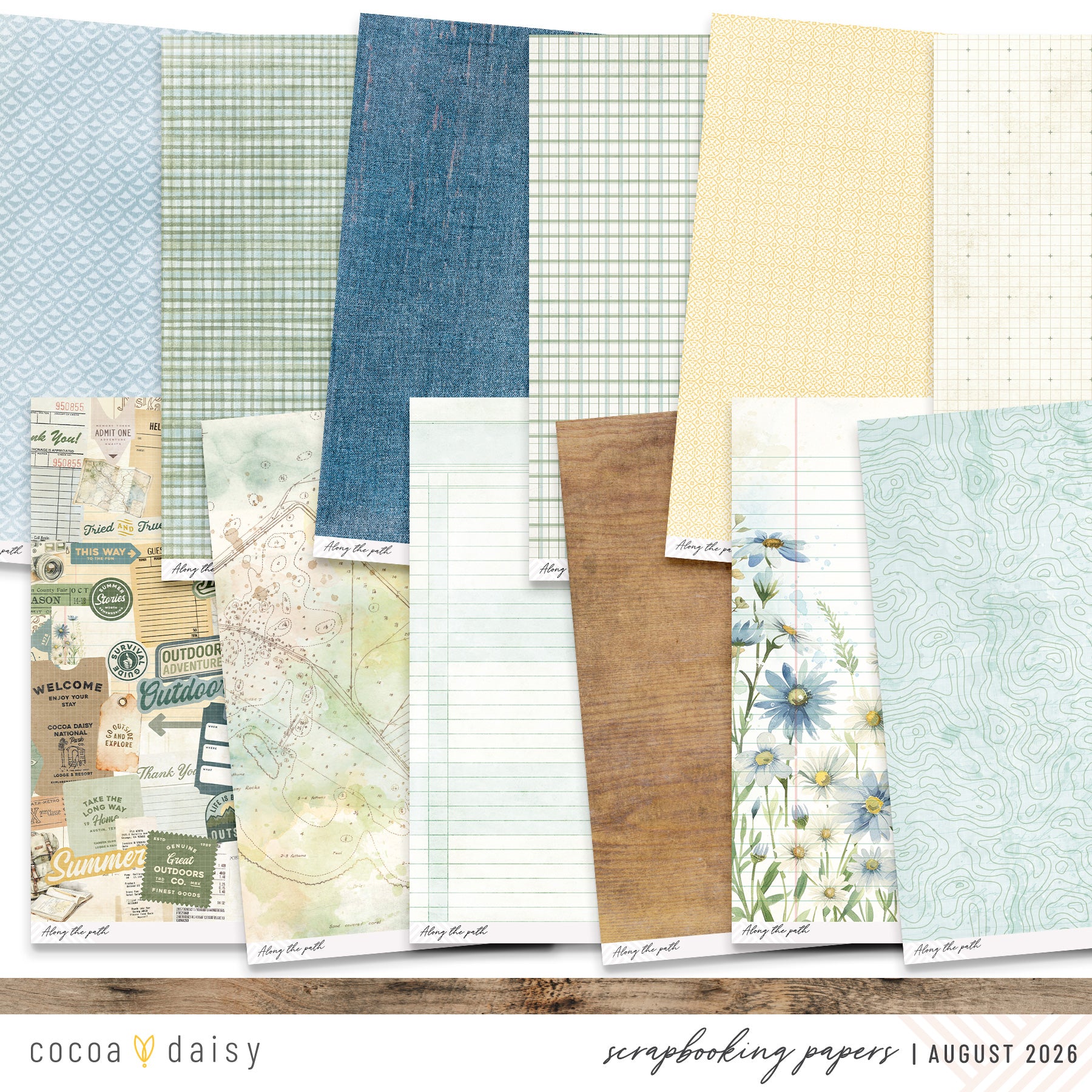 Scrapbooking Kit Subscription - Choose Your Add On - 1 month