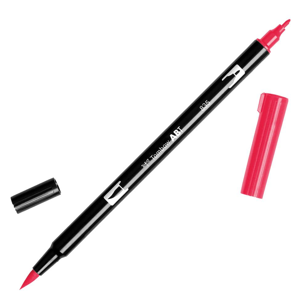 Tombow Dual Brush Pen Art Marker (835) Persimmon